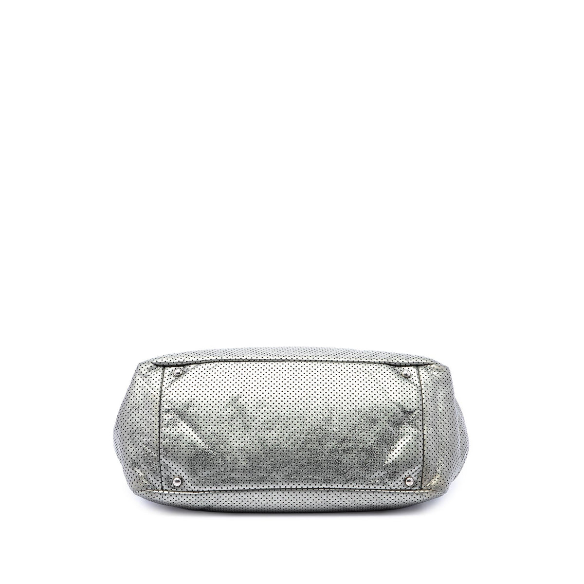 Chanel Metallic Perforated Calfskin Reissue 2.55 Drill Accordion Flap