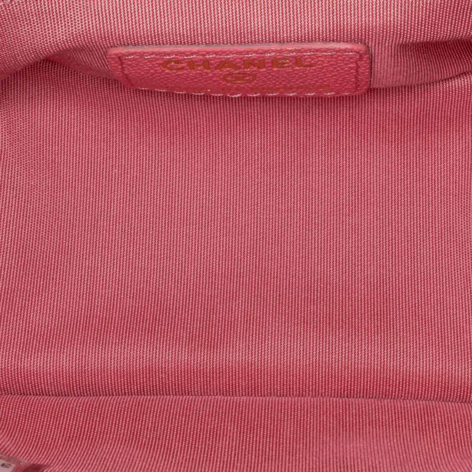 Chanel Micro Caviar Chain Vanity Bag