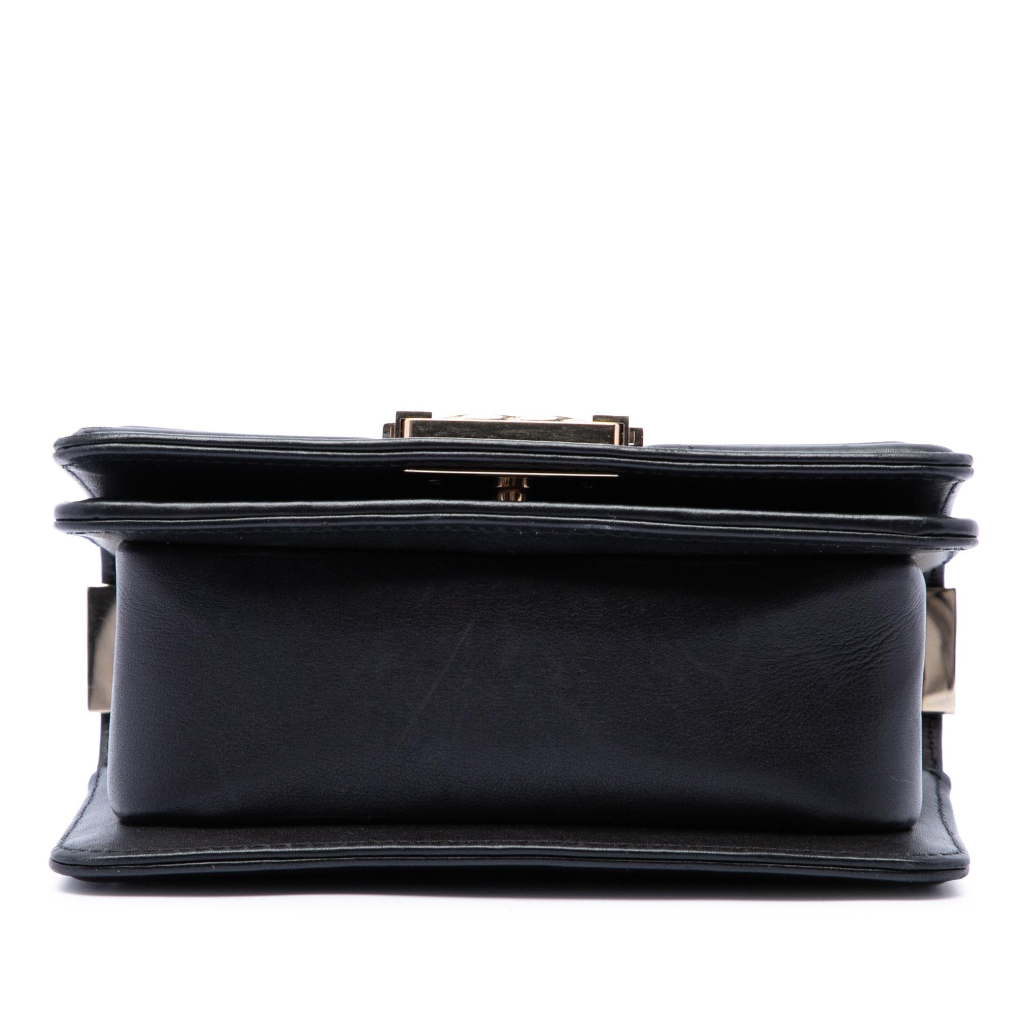 Chanel Mini Chevron Lambskin Boy Flap