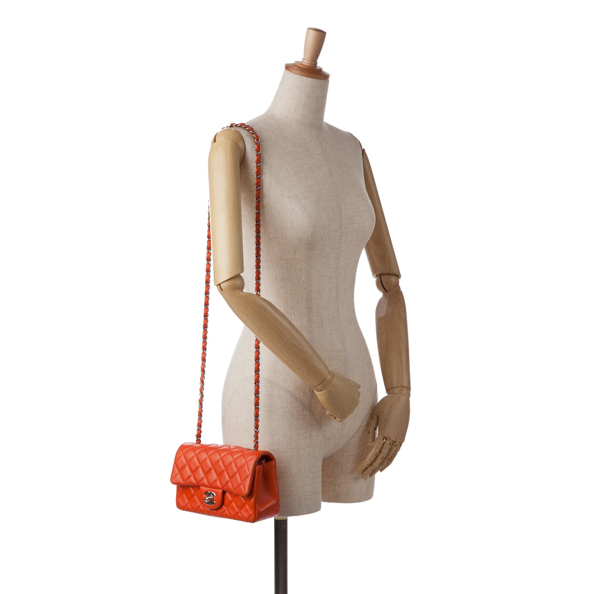 Chanel Mini Classic Lambskin Rectangular Single Flap