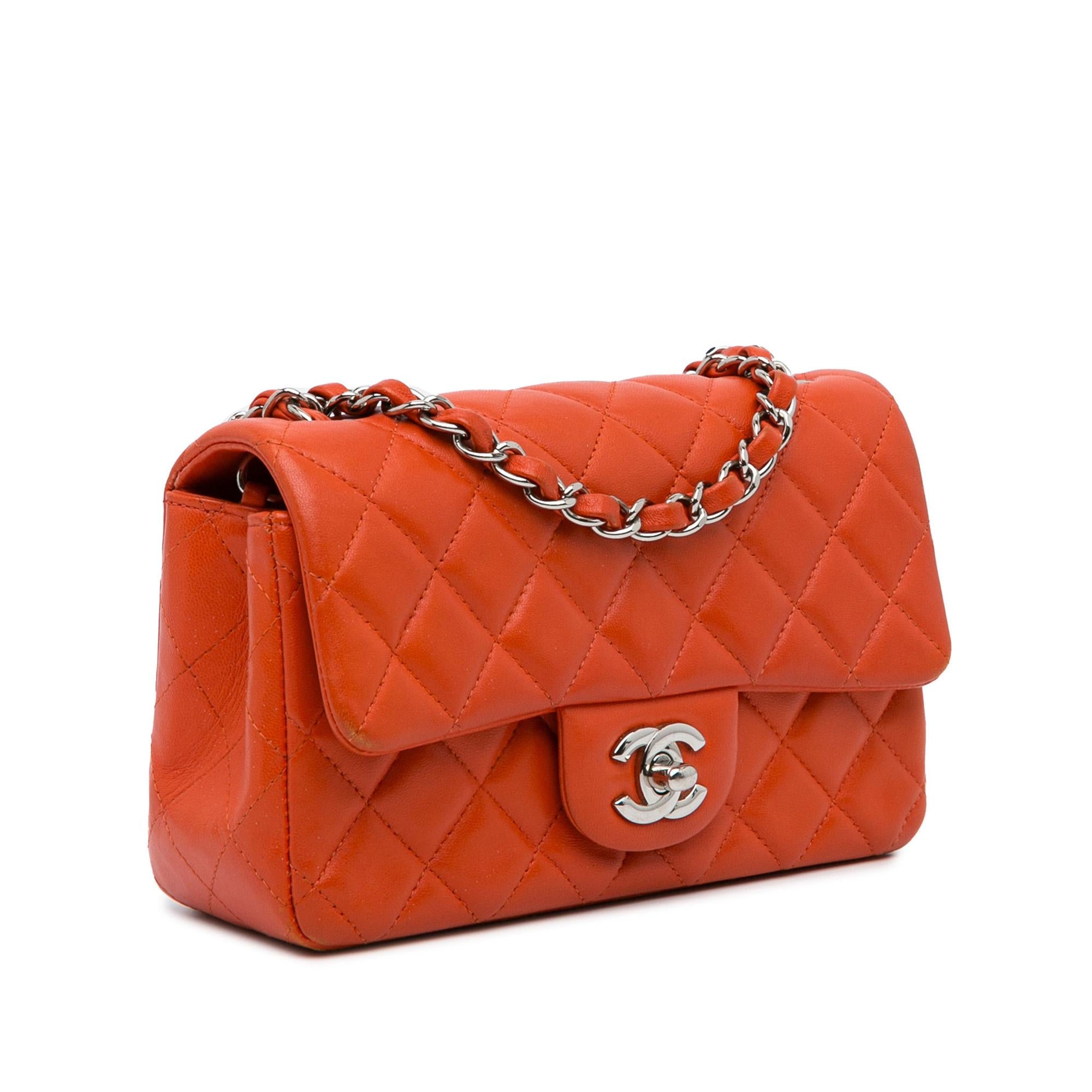 Chanel Mini Classic Lambskin Rectangular Single Flap