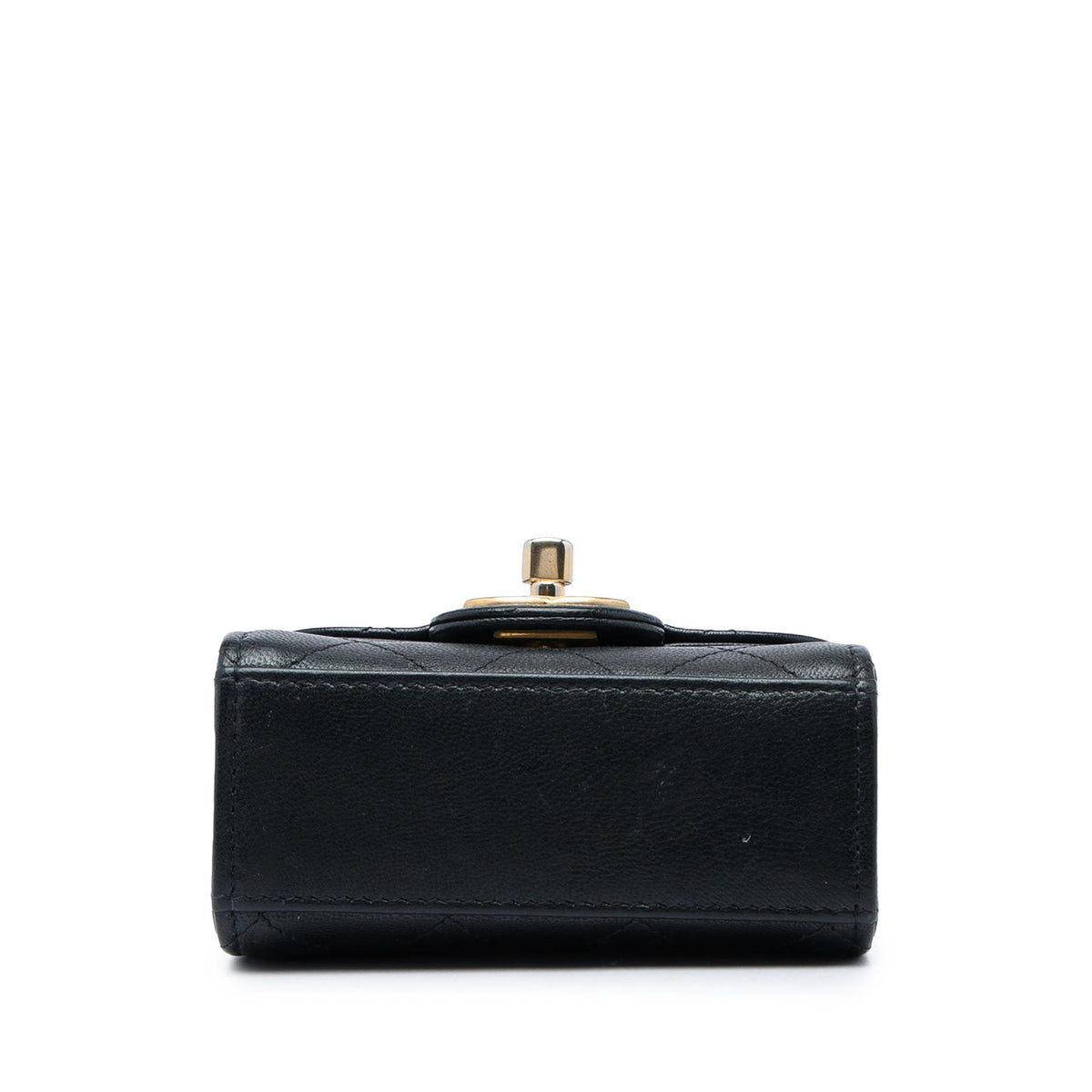 Chanel Mini Goatskin Chic Pearls Clutch On Chain