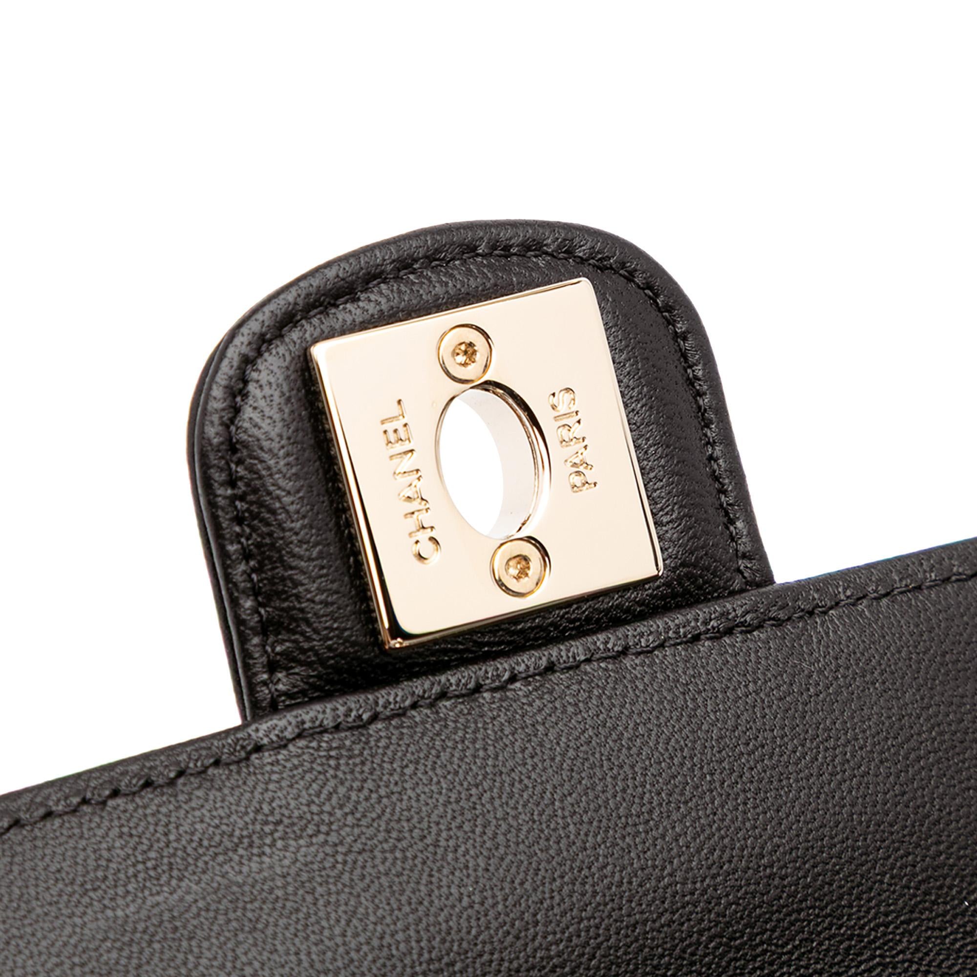 Chanel Mini Lambskin CC in Love Heart Crossbody