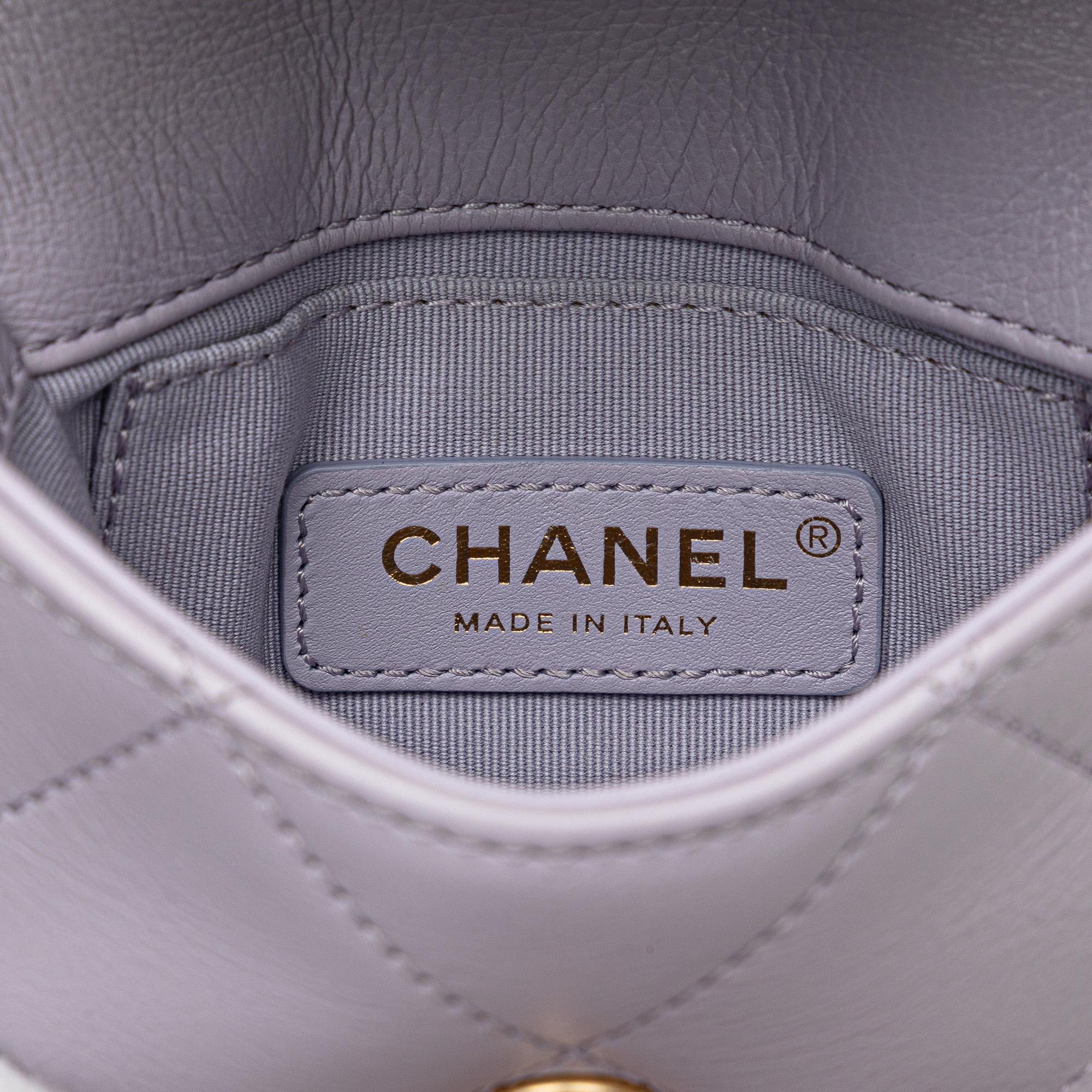 Chanel Mini Quilted Calfskin Framing Chain Flap