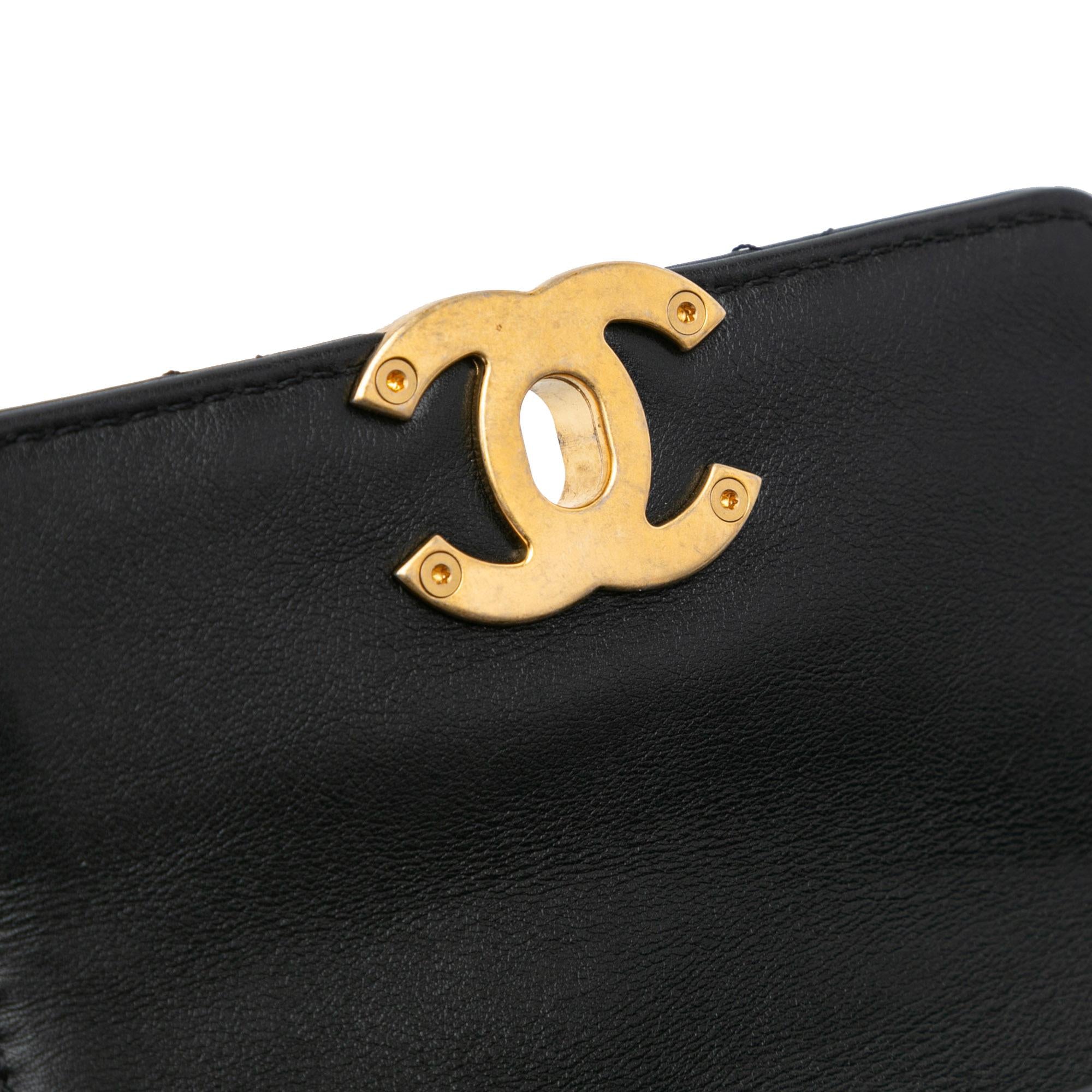 Chanel Mini Quilted Calfskin Framing Chain Flap