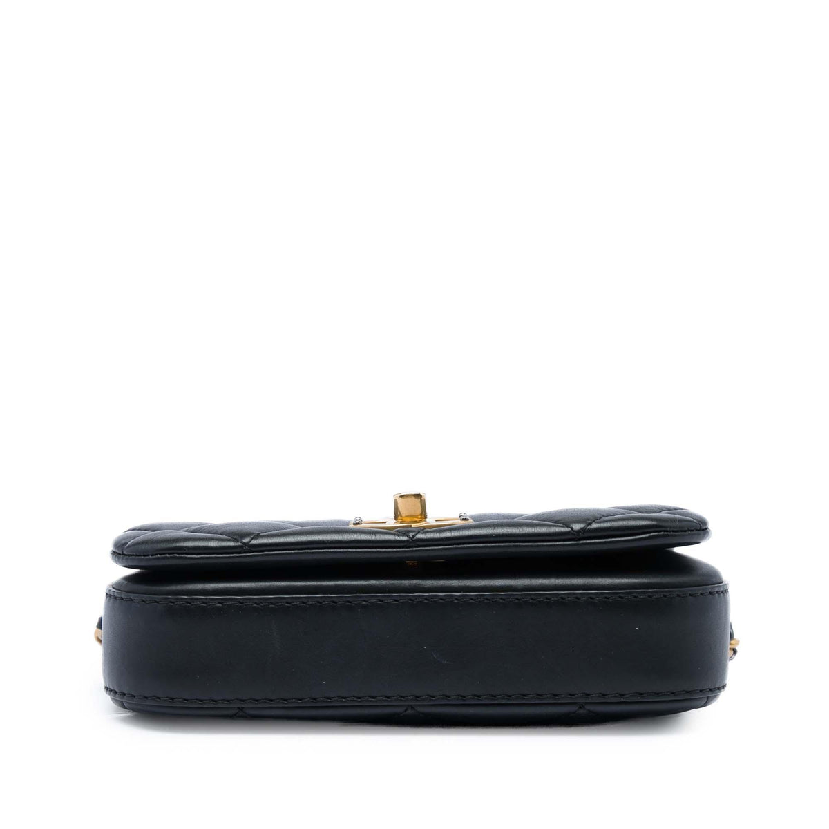 Chanel Mini Quilted Calfskin Nailed CC Flap
