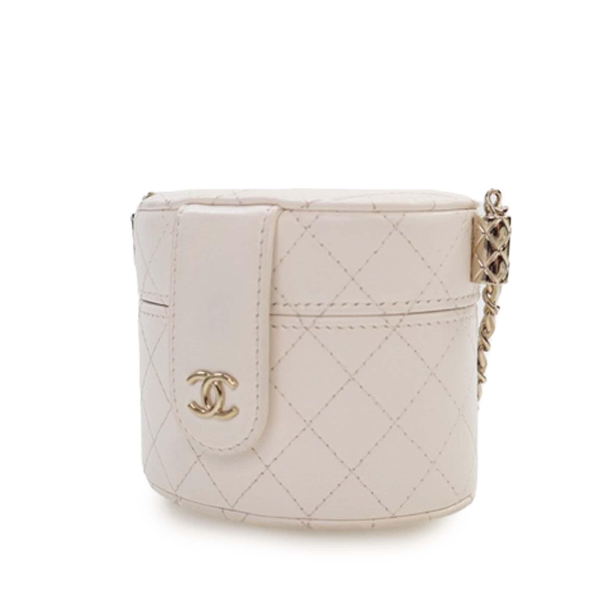 Chanel Mini Quilted Lambskin CC Allure Vanity Case