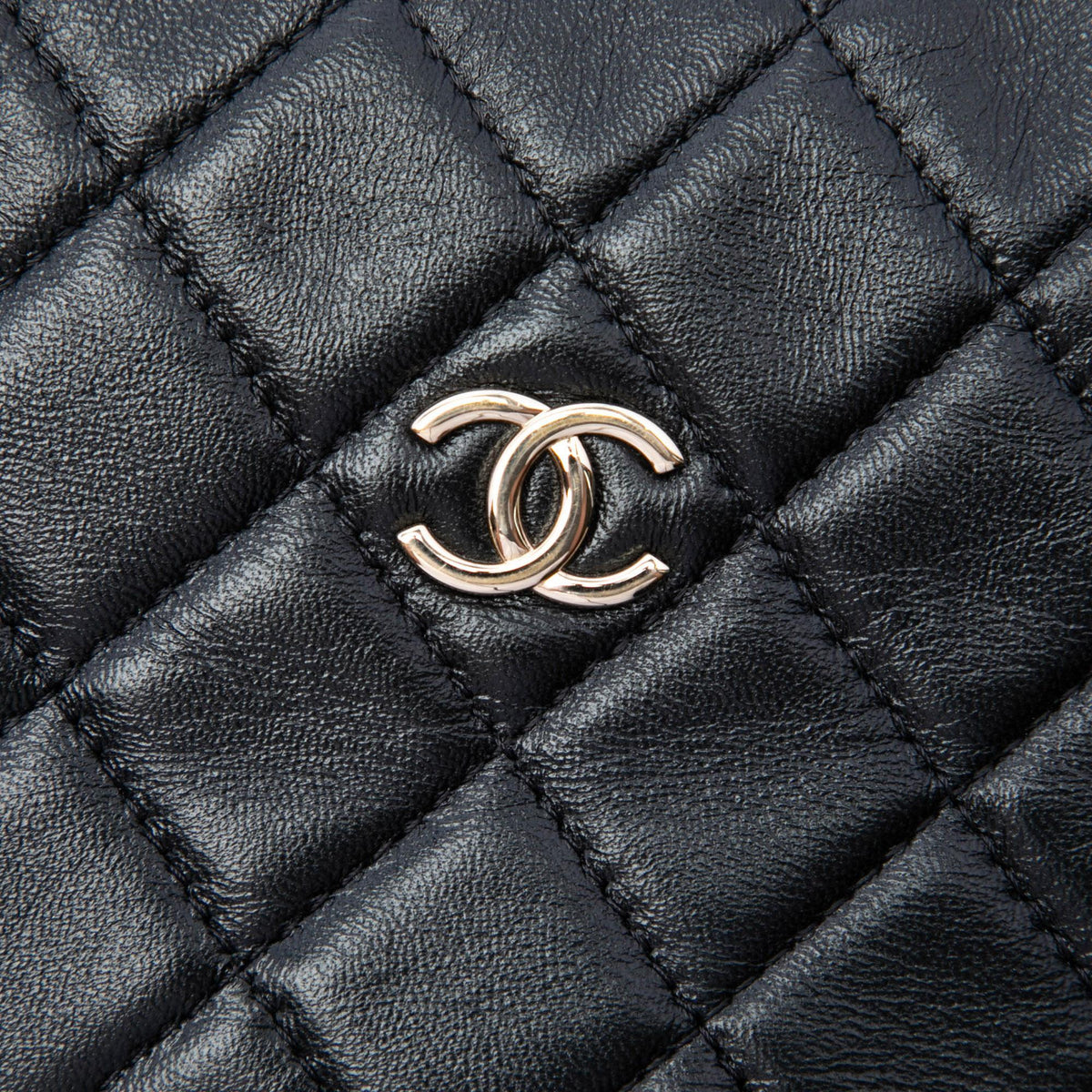 Chanel Mini Quilted Lambskin Chain Around Pouch