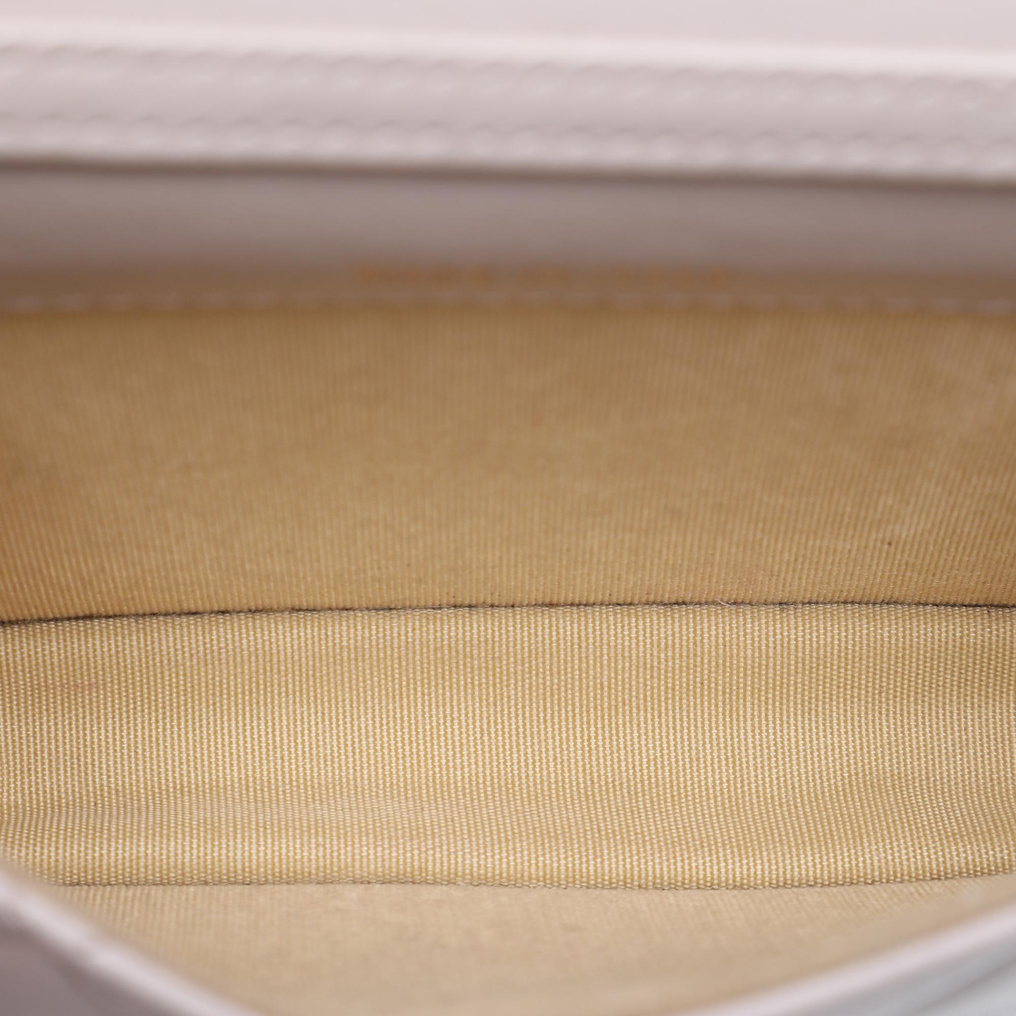 Chanel Mini Quilted Lambskin Pearl Crush Clutch with Chain