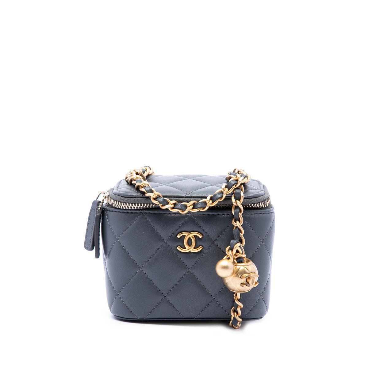 Chanel Mini Quilted Lambskin Trendy CC Vanity Case