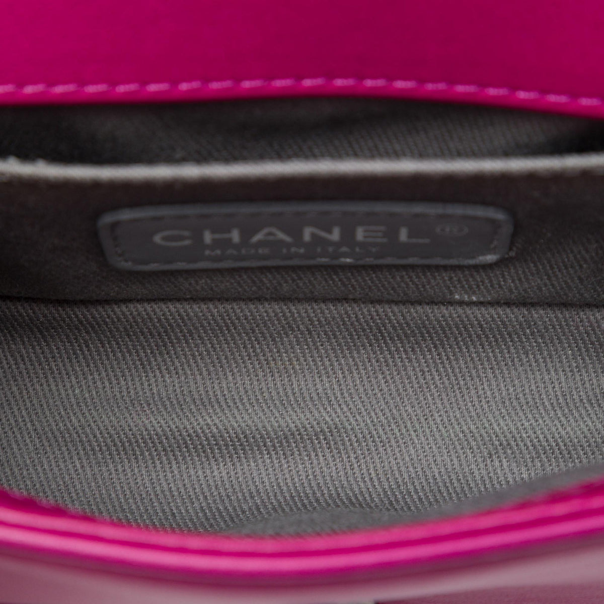 Chanel Mini Quilted Velvet Boy Flap