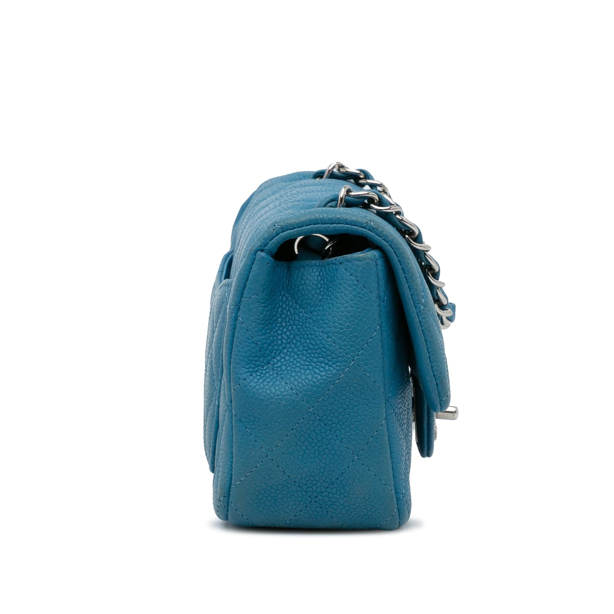 Chanel Mini Rectangular Classic Caviar Single Flap