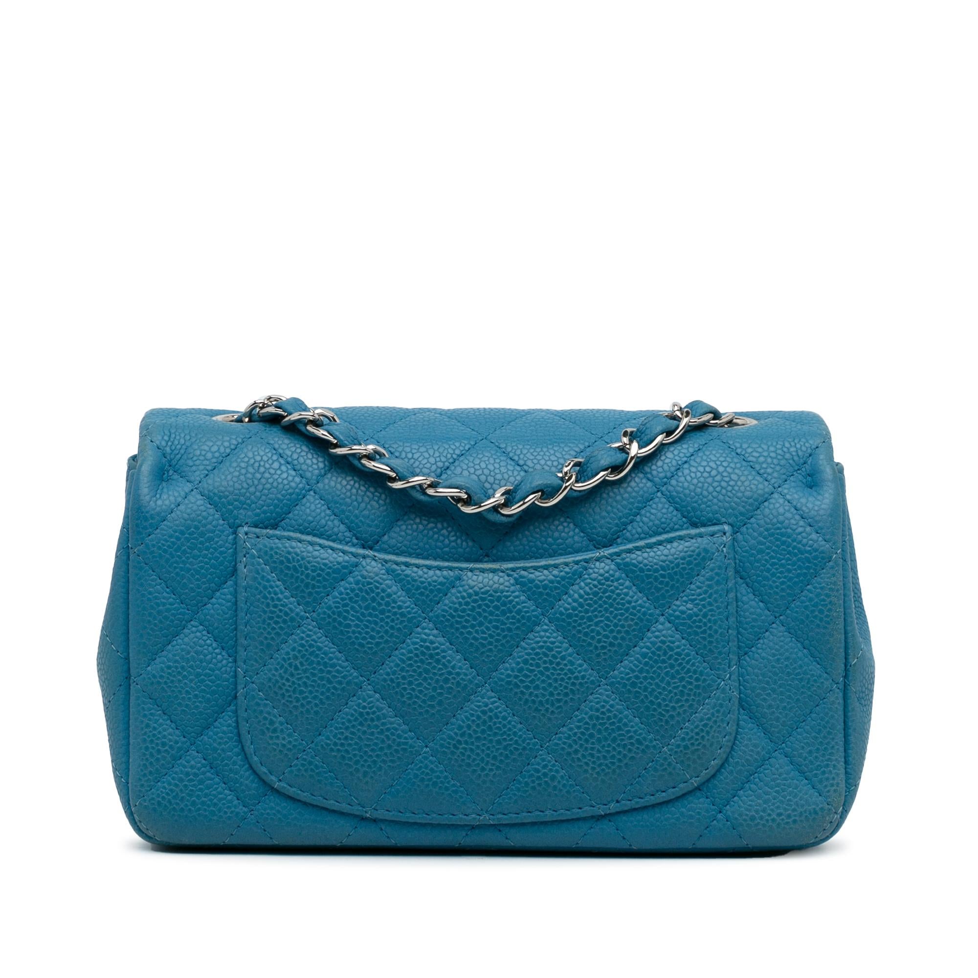 Chanel Mini Rectangular Classic Caviar Single Flap