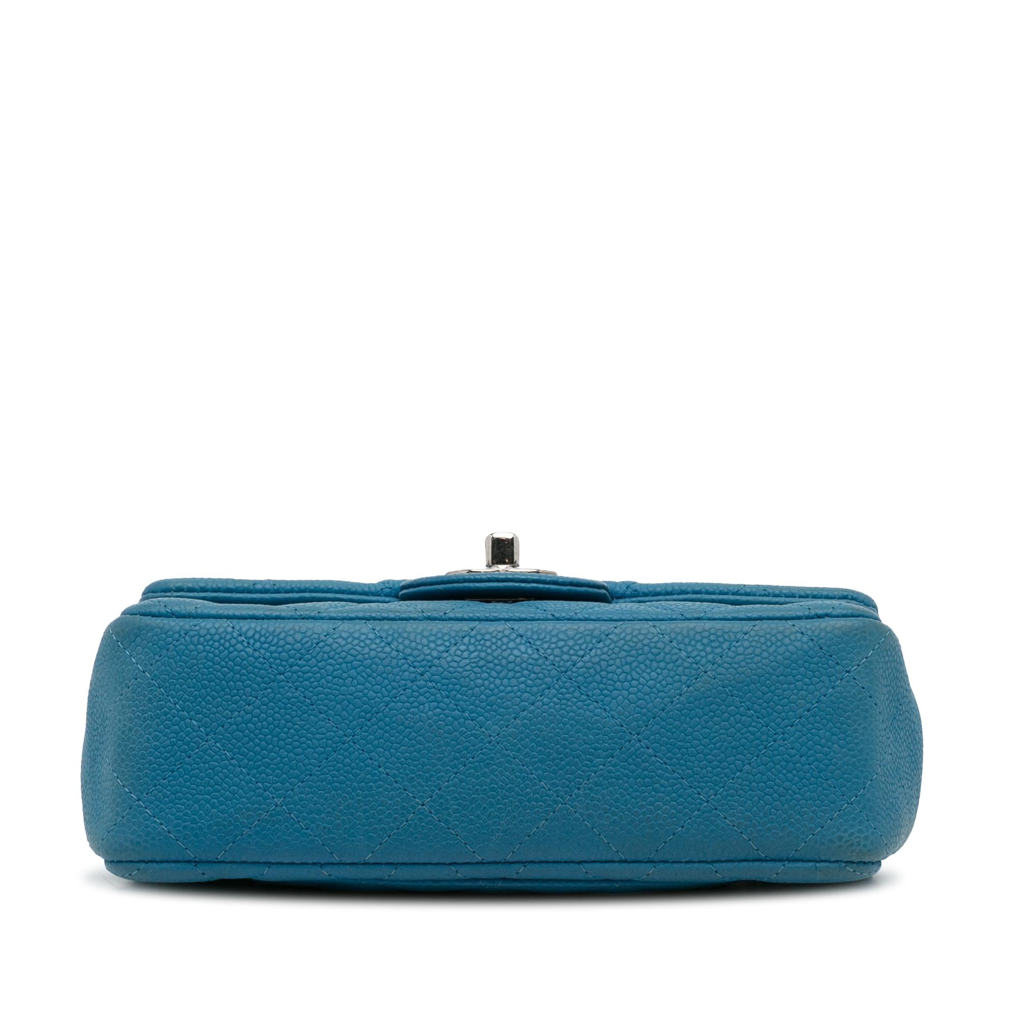 Chanel Mini Rectangular Classic Caviar Single Flap