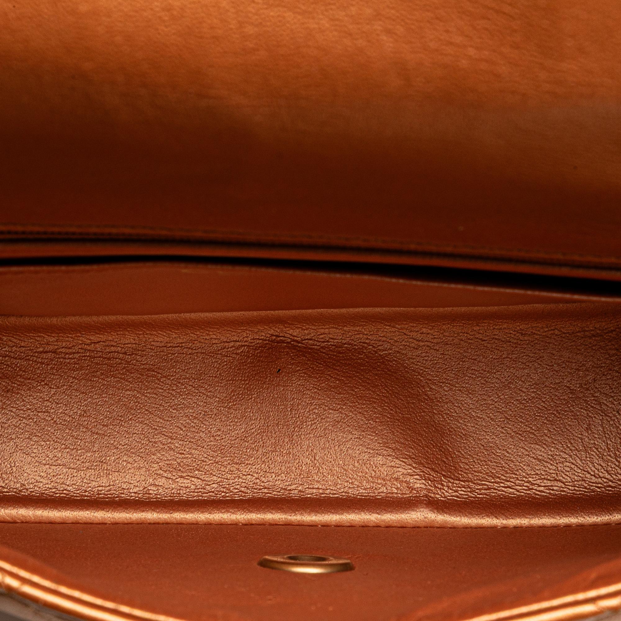 Chanel Mini Rectangular Classic Iridescent Lambskin Single Flap