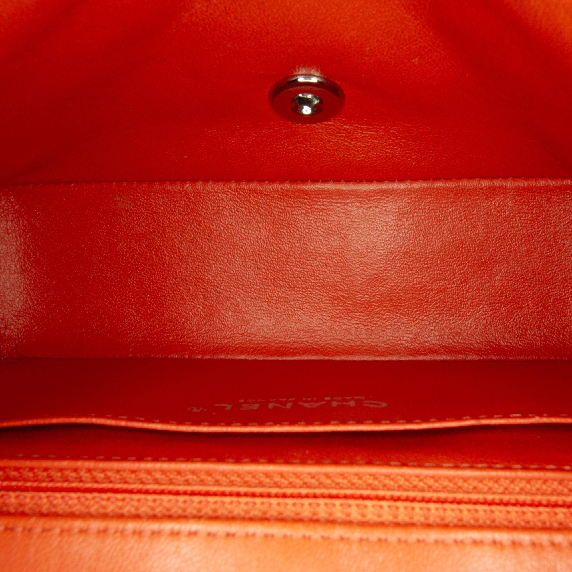 Chanel Mini Rectangular Classic Lambskin Single Flap (SHG-ivLQsv)