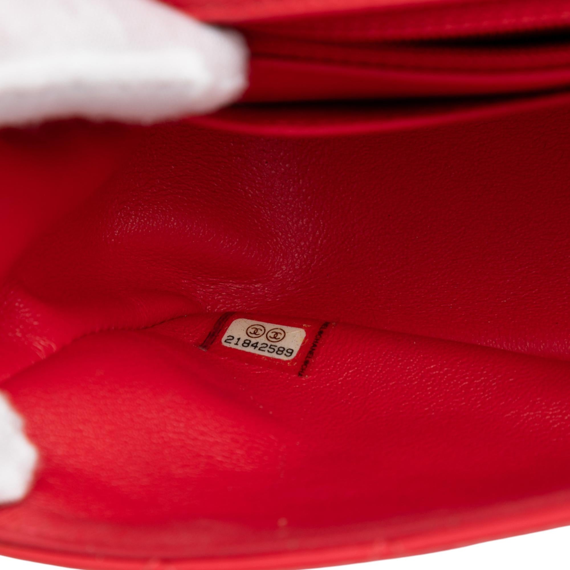 Chanel Mini Rectangular Classic Patent Single Flap