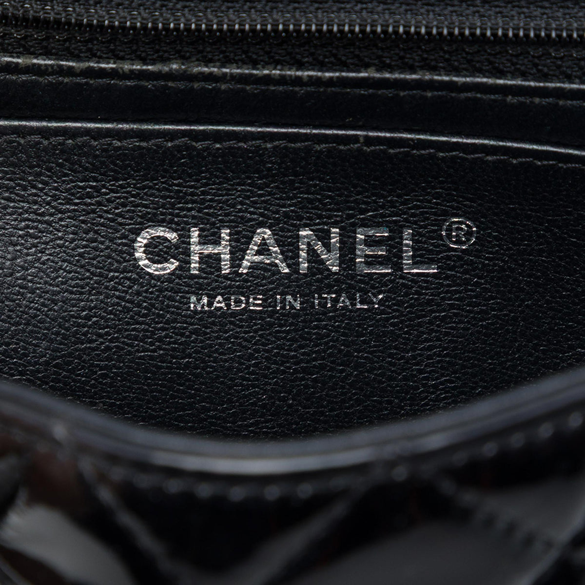 Chanel Mini Rectangular Classic Patent Single Flap