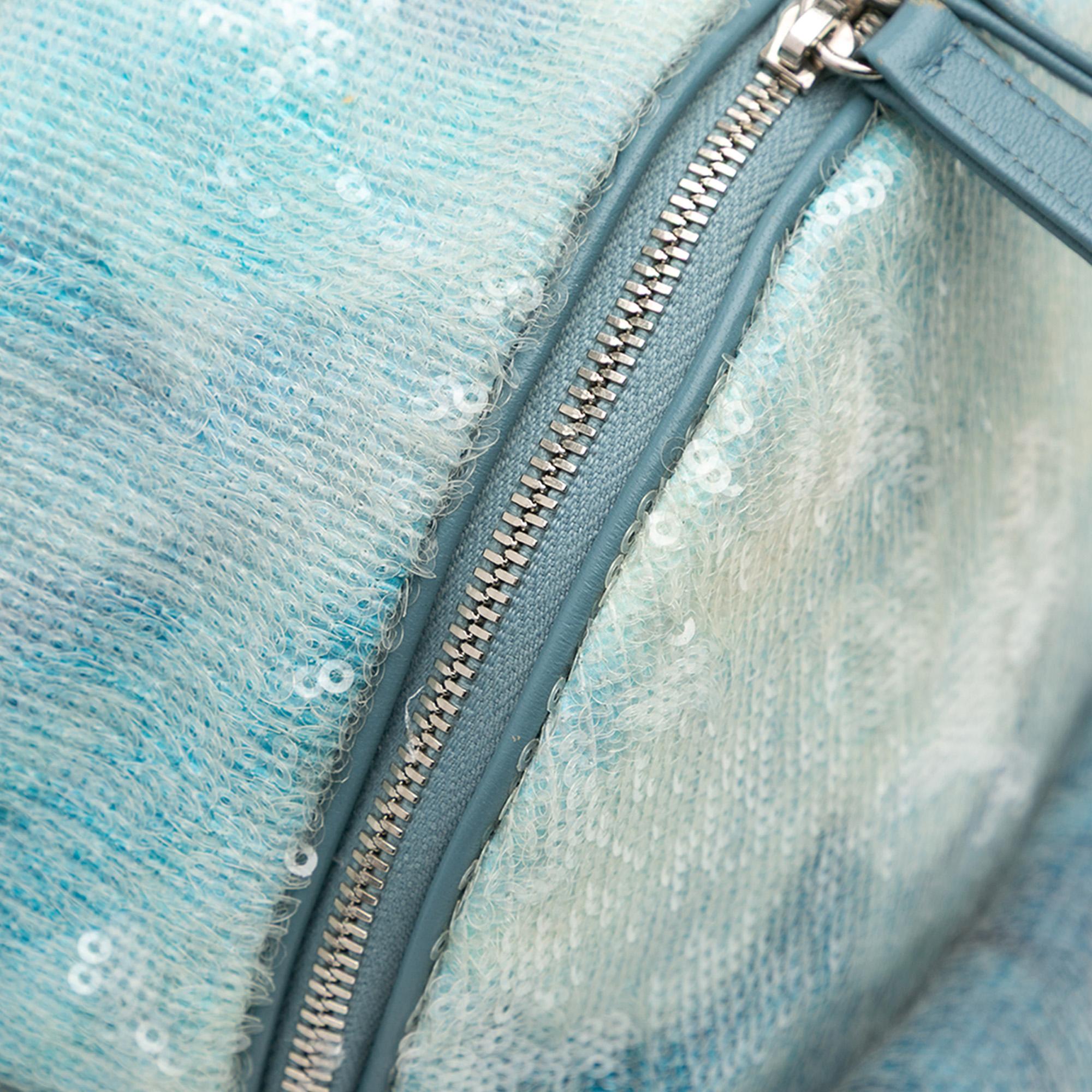 Chanel Mini Sequins and Lambskin Waterfall Backpack