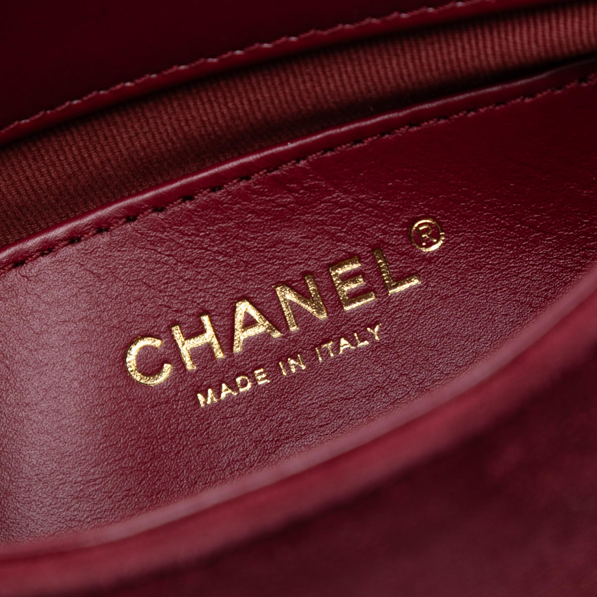 Chanel Mini Shiny Calfskin My Sweet CC Flap