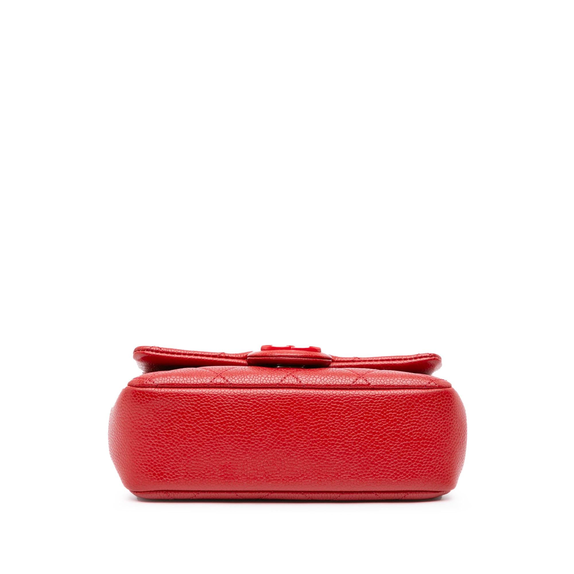 Chanel Mini Square Caviar Incognito Flap (SHG-ej6iGr)