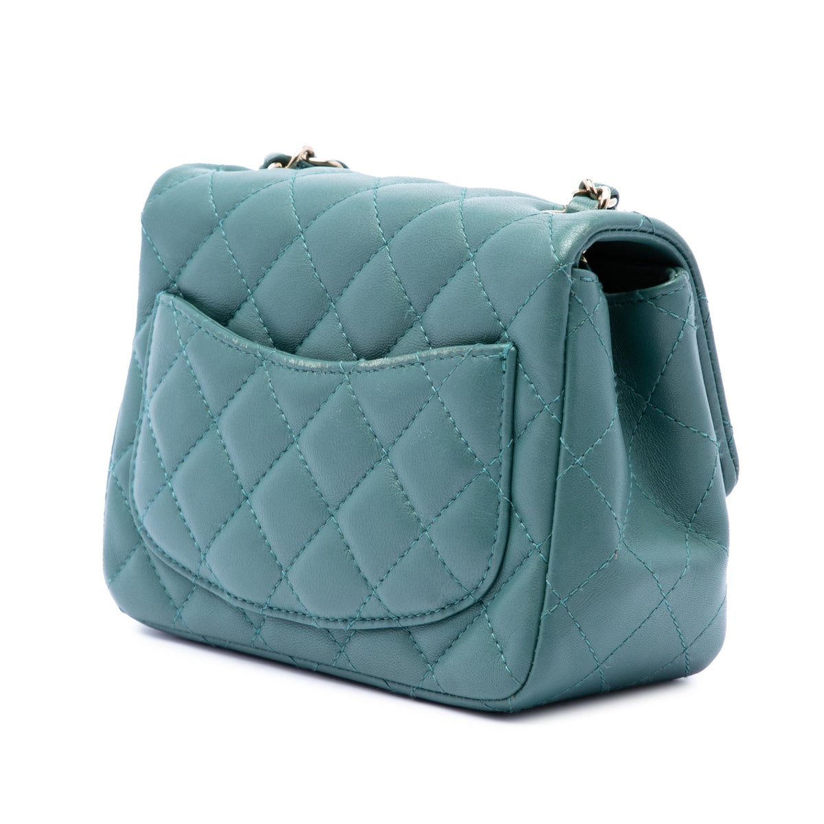 Chanel Mini Square Classic Lambskin Single Flap