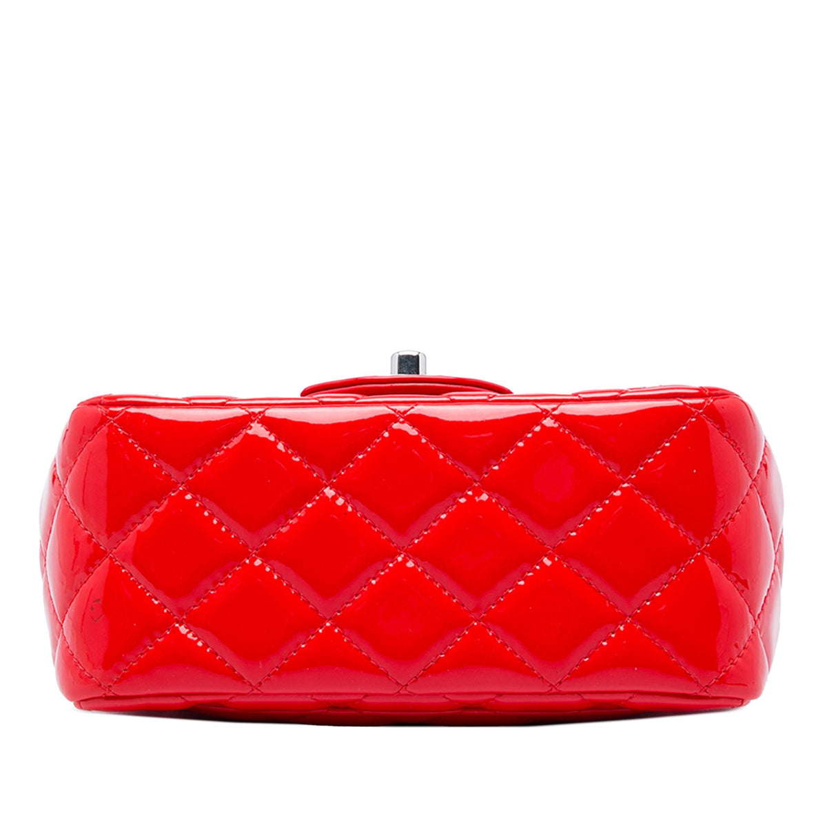 Chanel Mini Square Classic Patent Single Flap