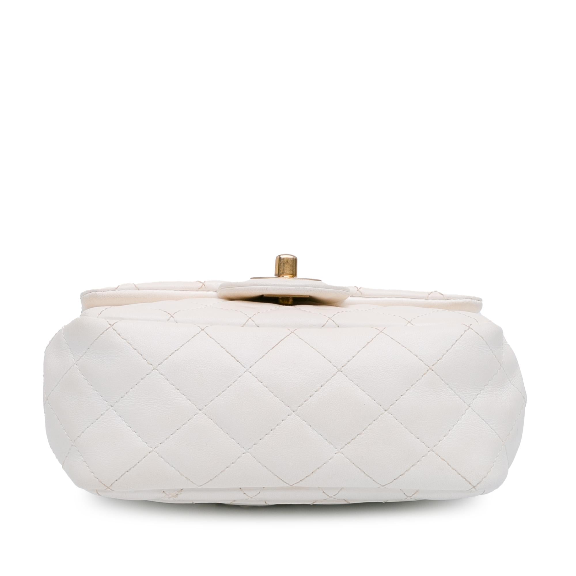 Chanel Mini Square Lambskin Romance Single Flap