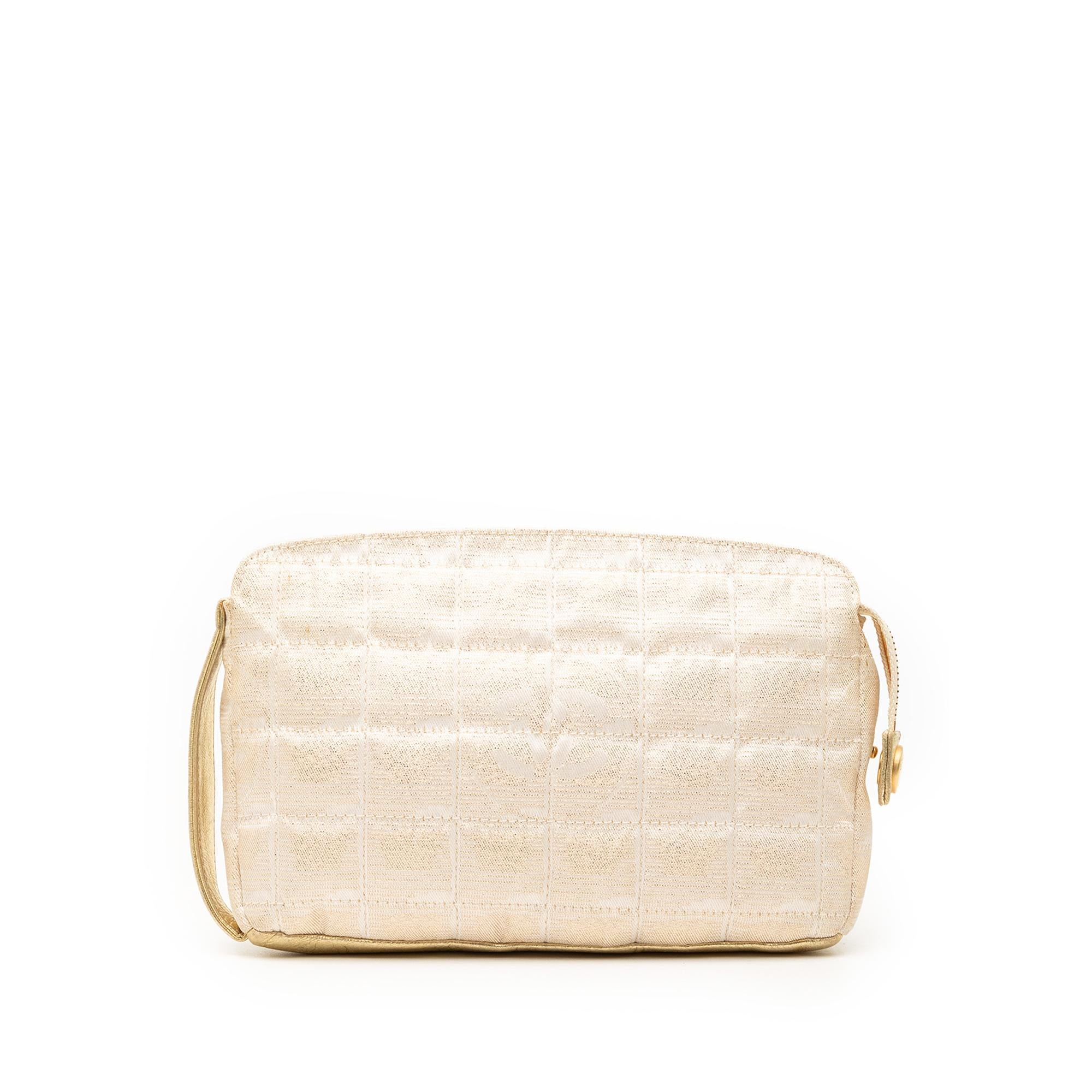 Chanel New Travel Line Canvas Pouch
