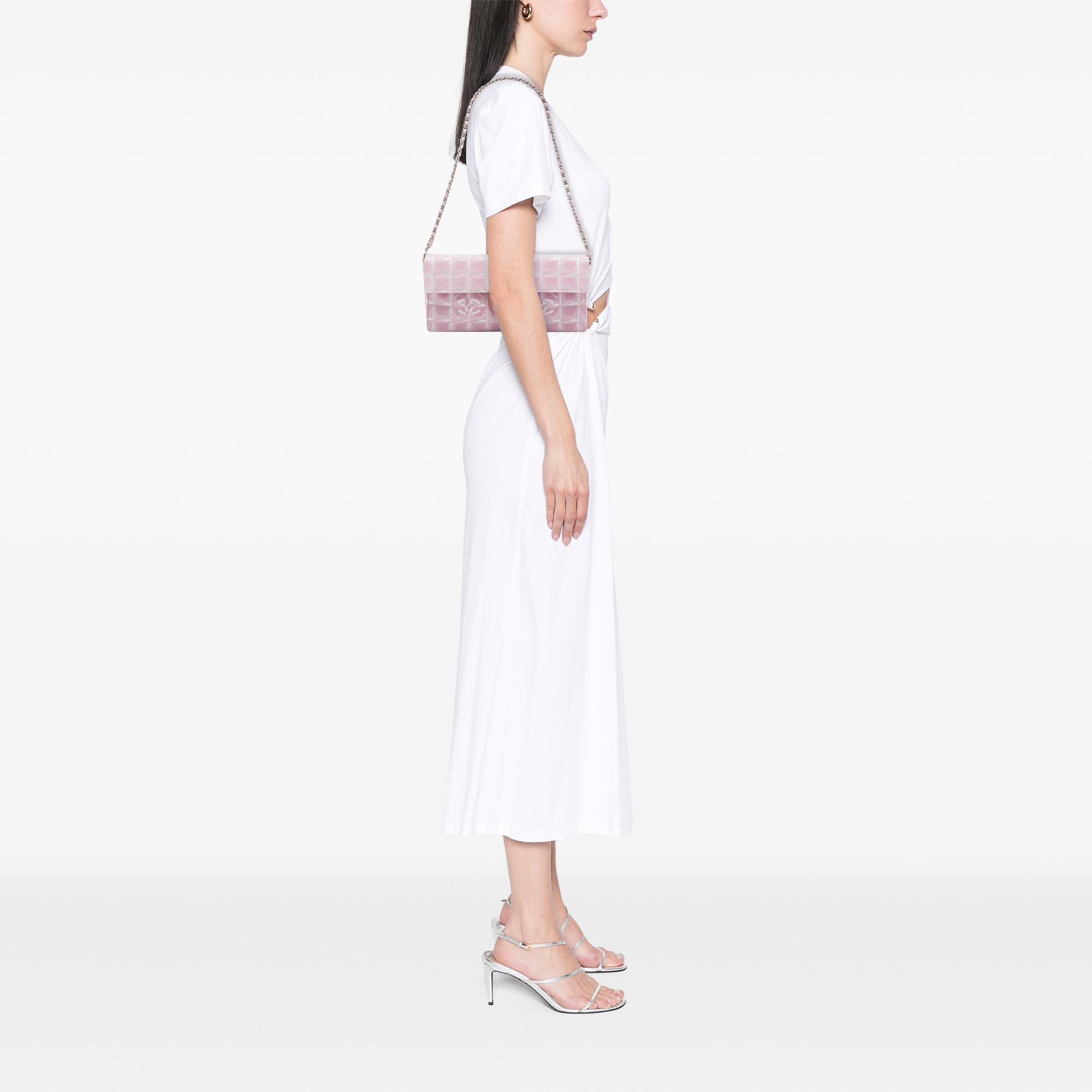 Chanel New Travel Line Nylon East West Flap