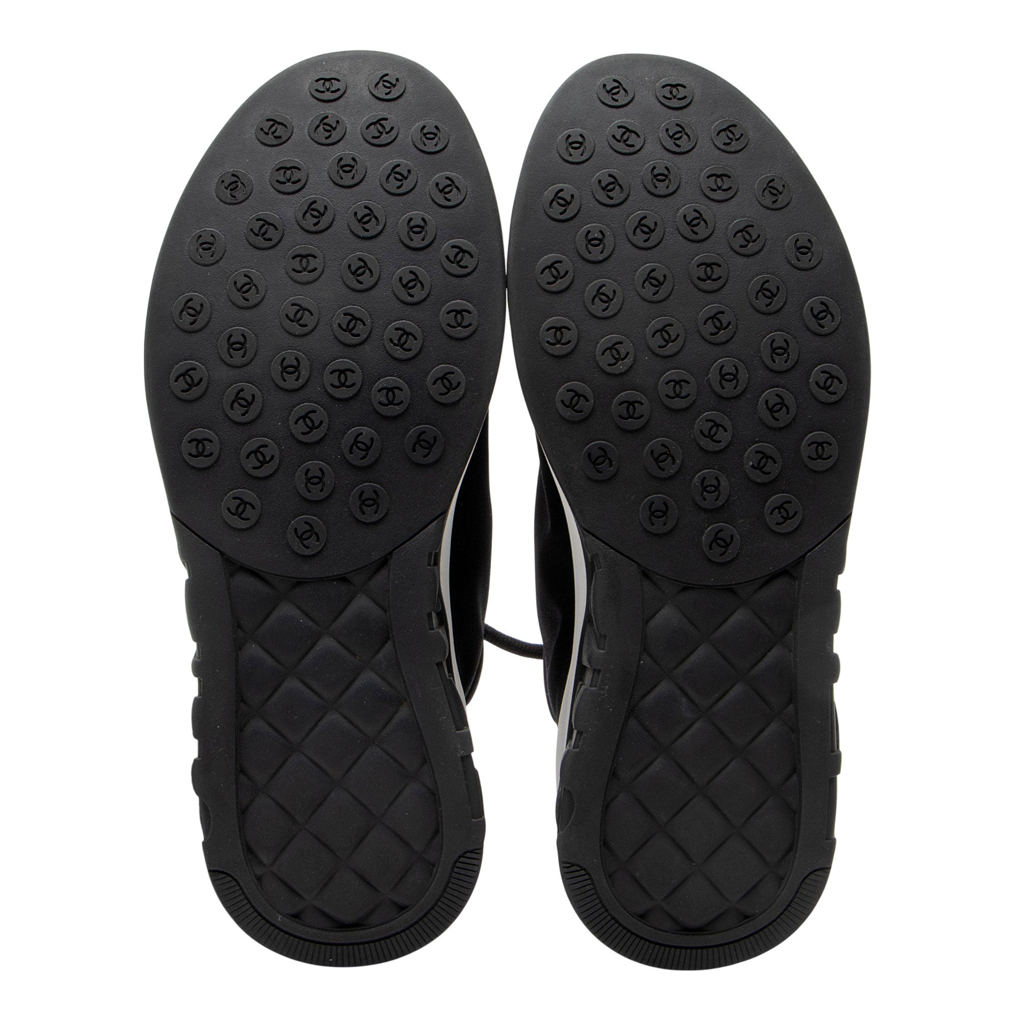 Chanel Nylon CC Sneakers - Size 10 / 40