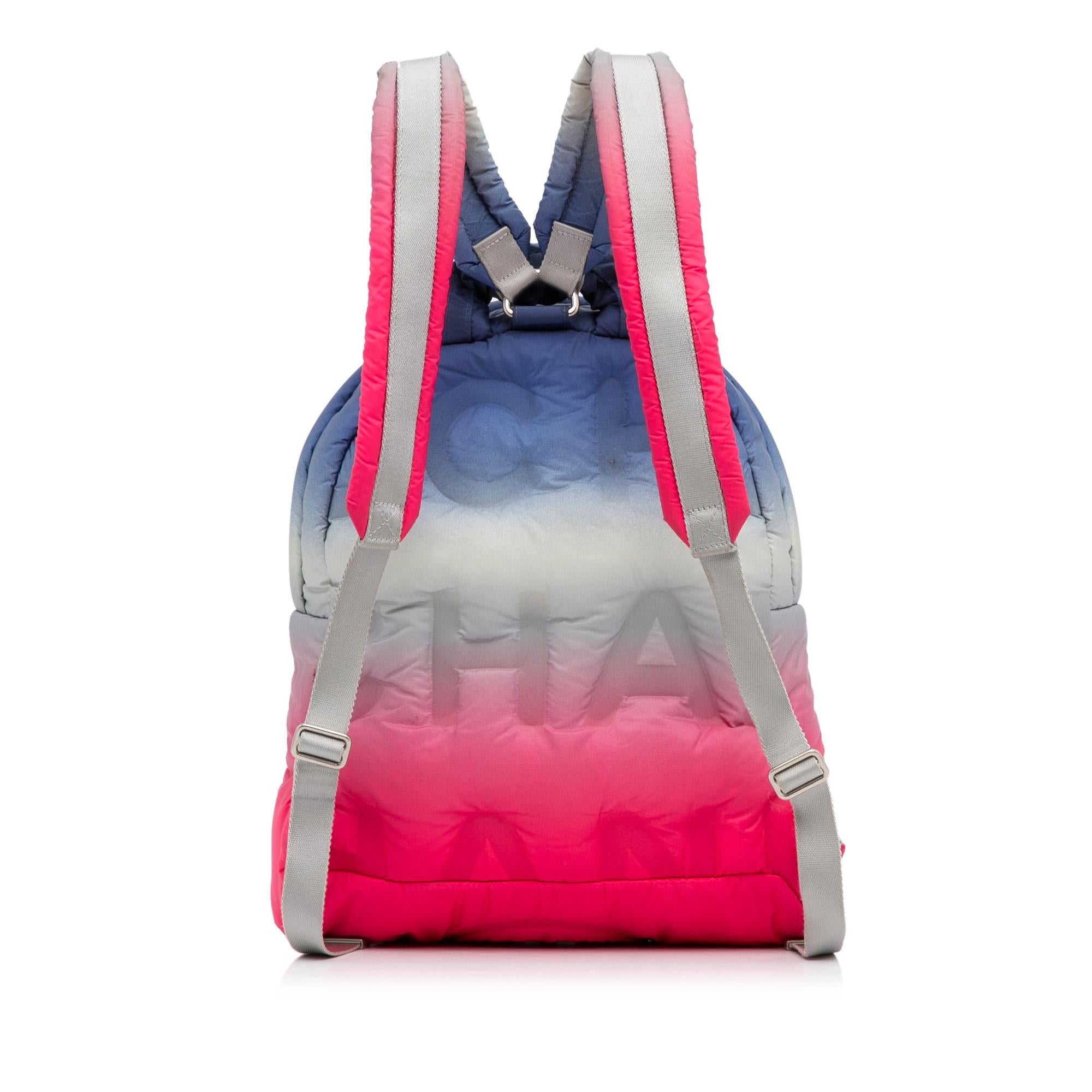 Chanel Nylon Embossed Doudoune Backpack (SHG-gUfGCc)