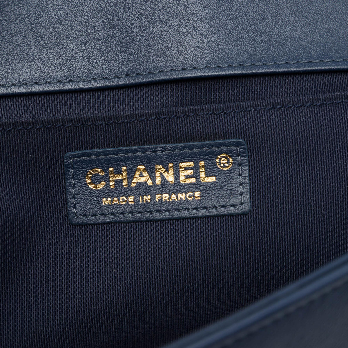 Chanel Old Medium Quilted Lambskin Boy Flap