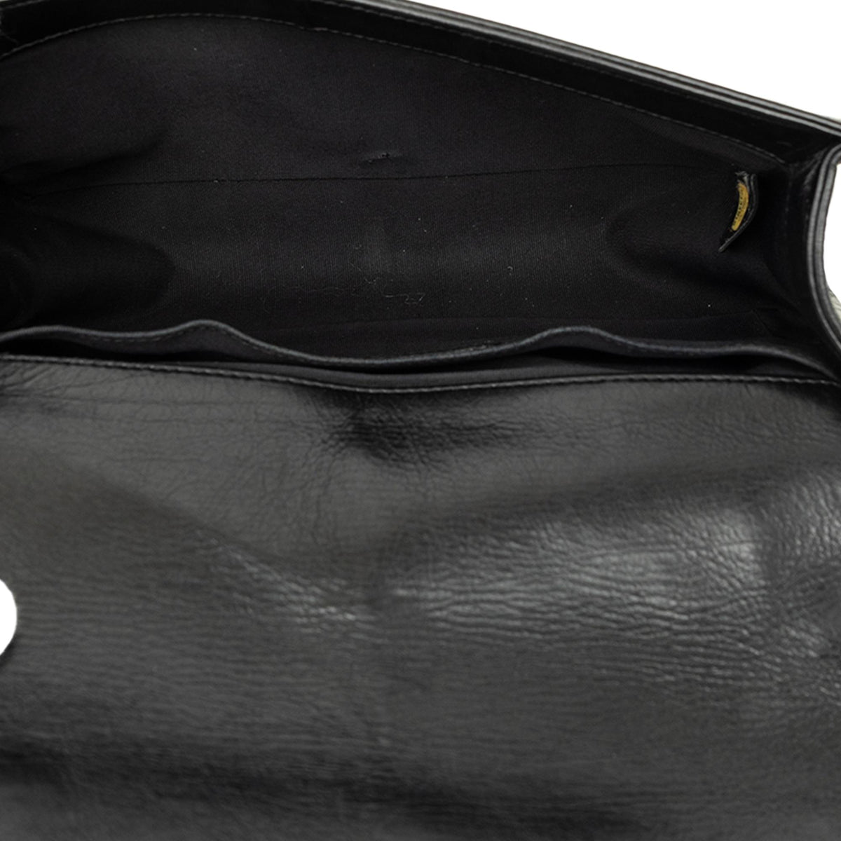 Chanel Old Medium Quilted Lambskin Double Stitch Boy Flap