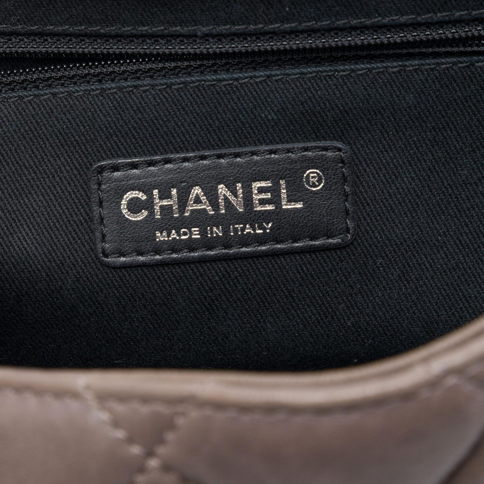 Chanel Paris Byzance Jumbo Washed Lambskin Take Away Flap
