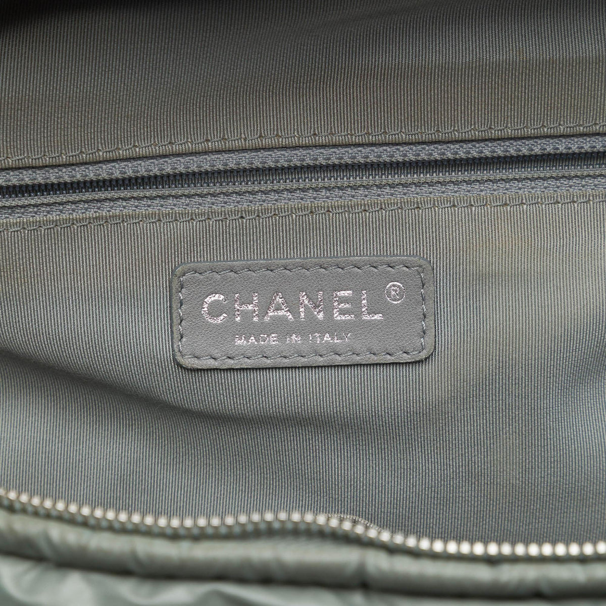 Chanel Paris Byzance Nylon Tweed On Stitch Bowler Bag