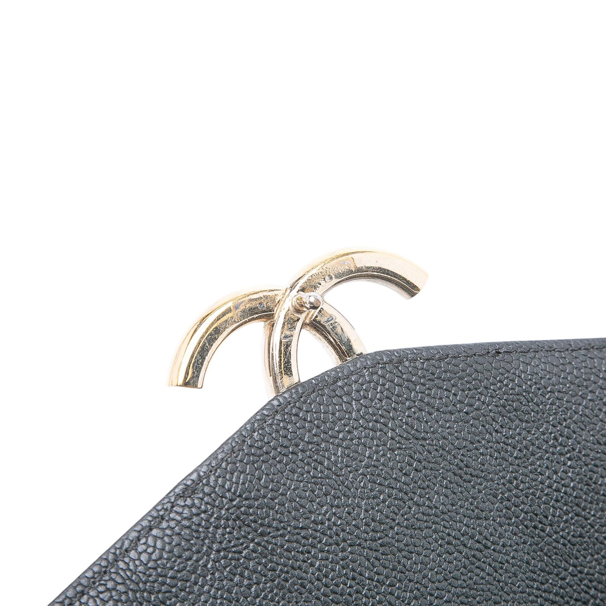 Chanel Paris Cuba Medium Caviar Thread Around Flap