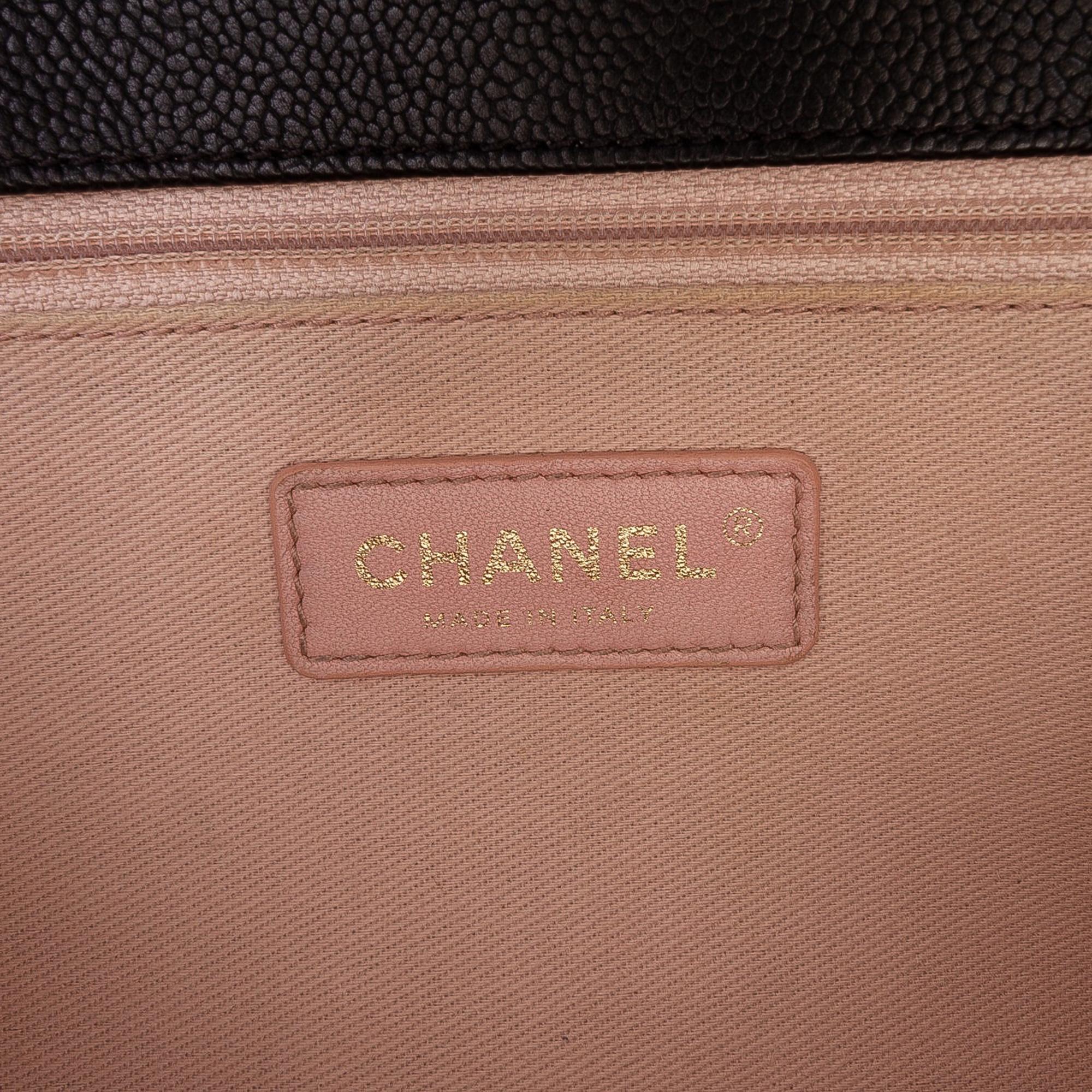 Chanel Paris Cuba Medium Caviar Thread Around Flap
