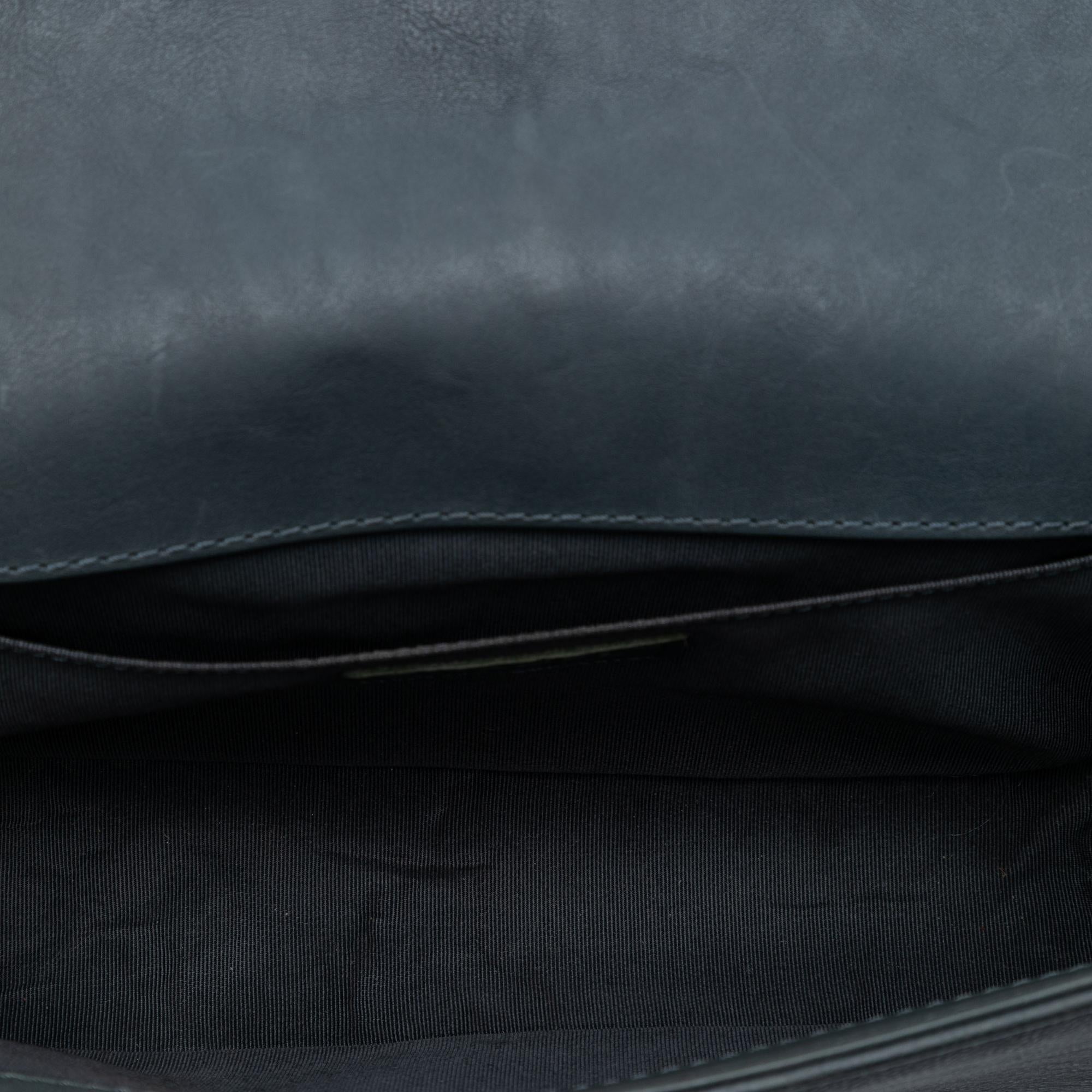Chanel Paris Dallas Old Medium Quilted Calfskin Cowboy Boy Flap