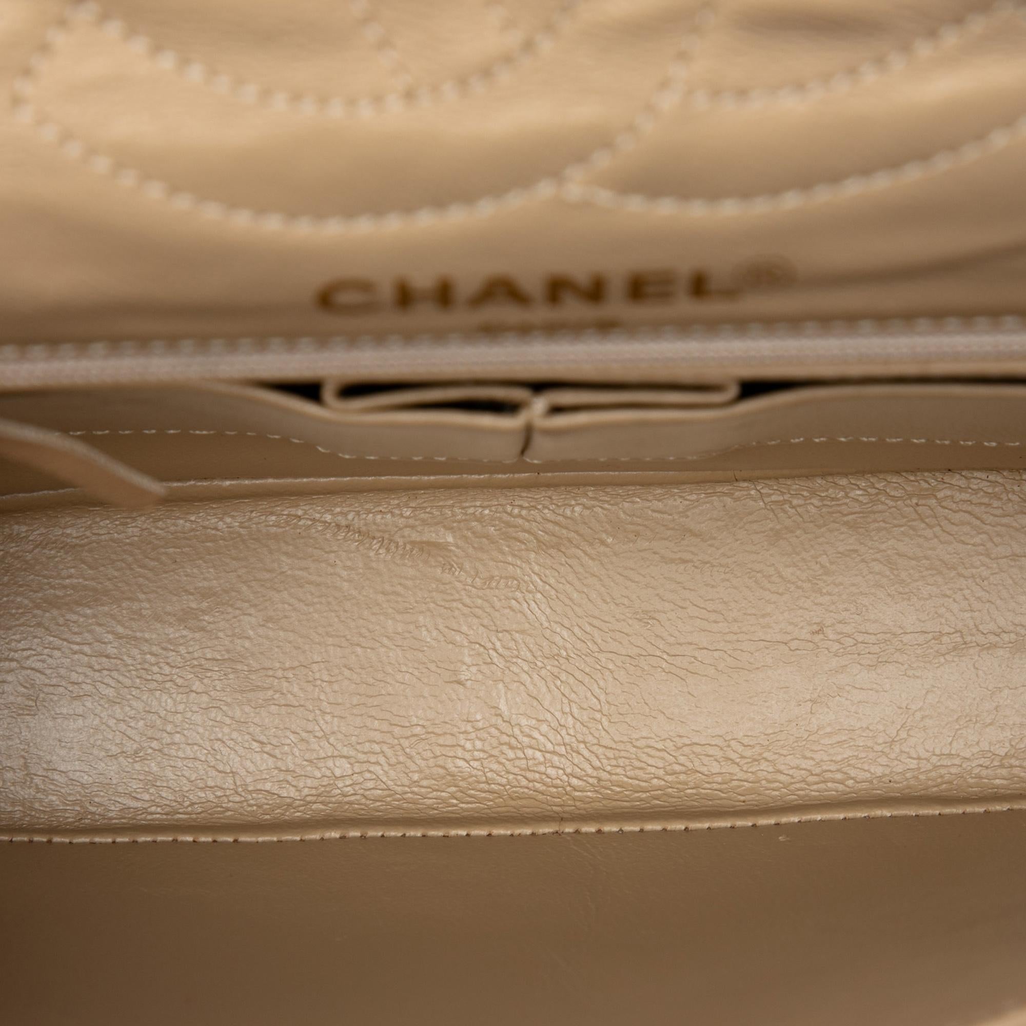 Chanel Paris Limited Edition Small CC Quilted Lambskin Double Flap