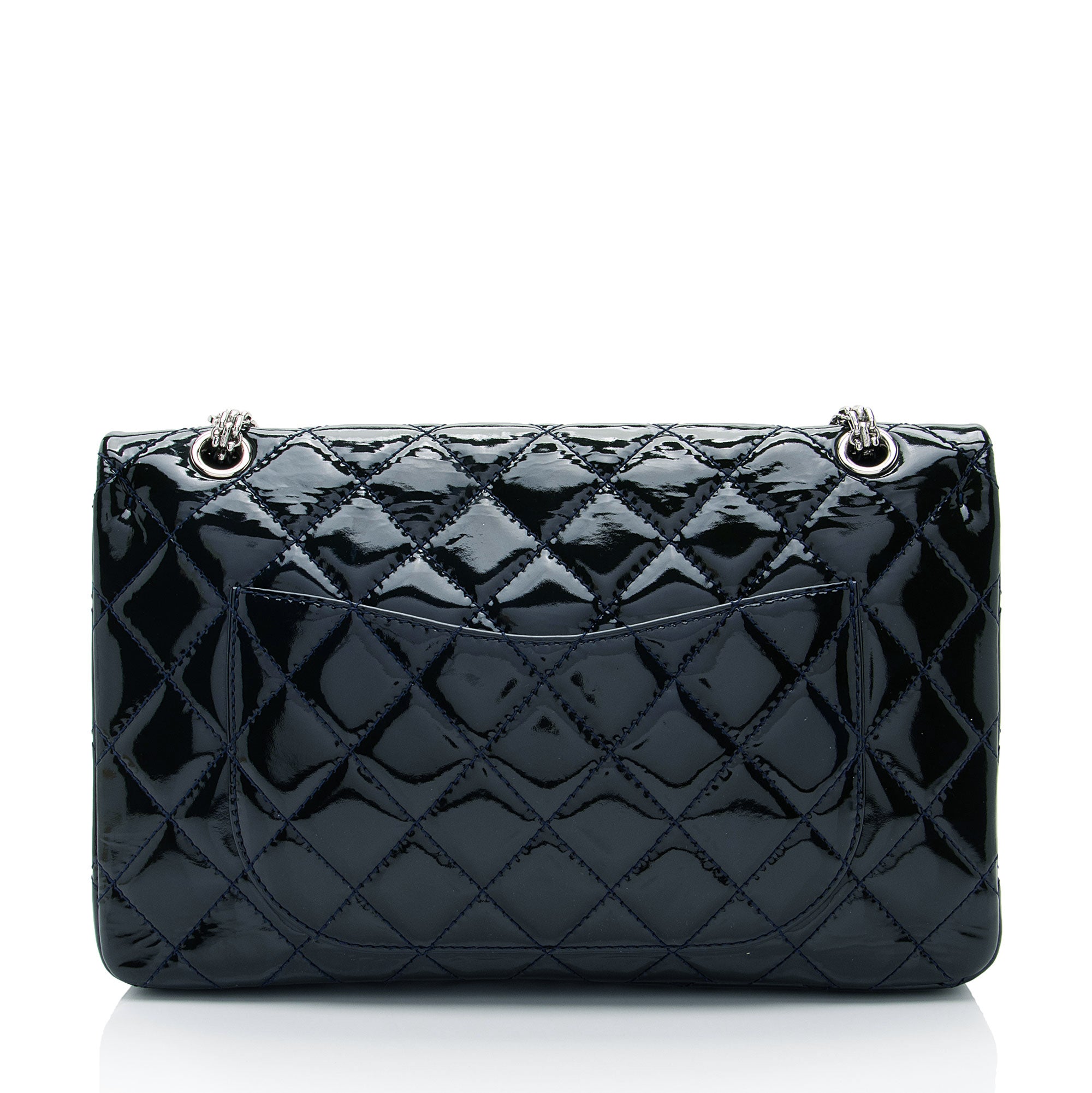 Chanel Patent Leather Calfskin Reissue 227 Double Flap Bag