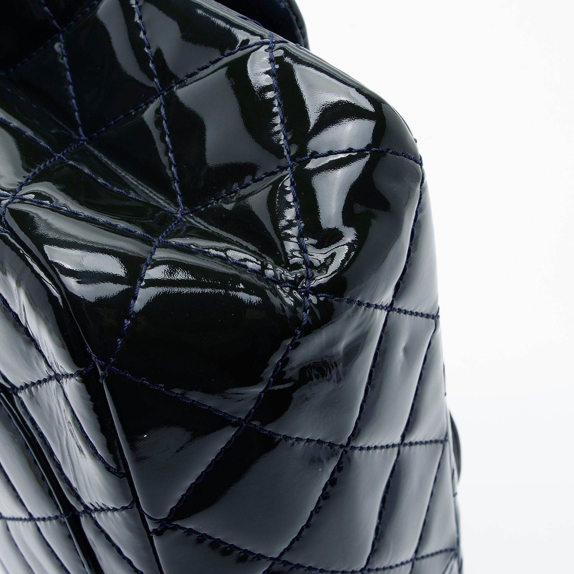 Chanel Patent Leather Calfskin Reissue 227 Double Flap Bag