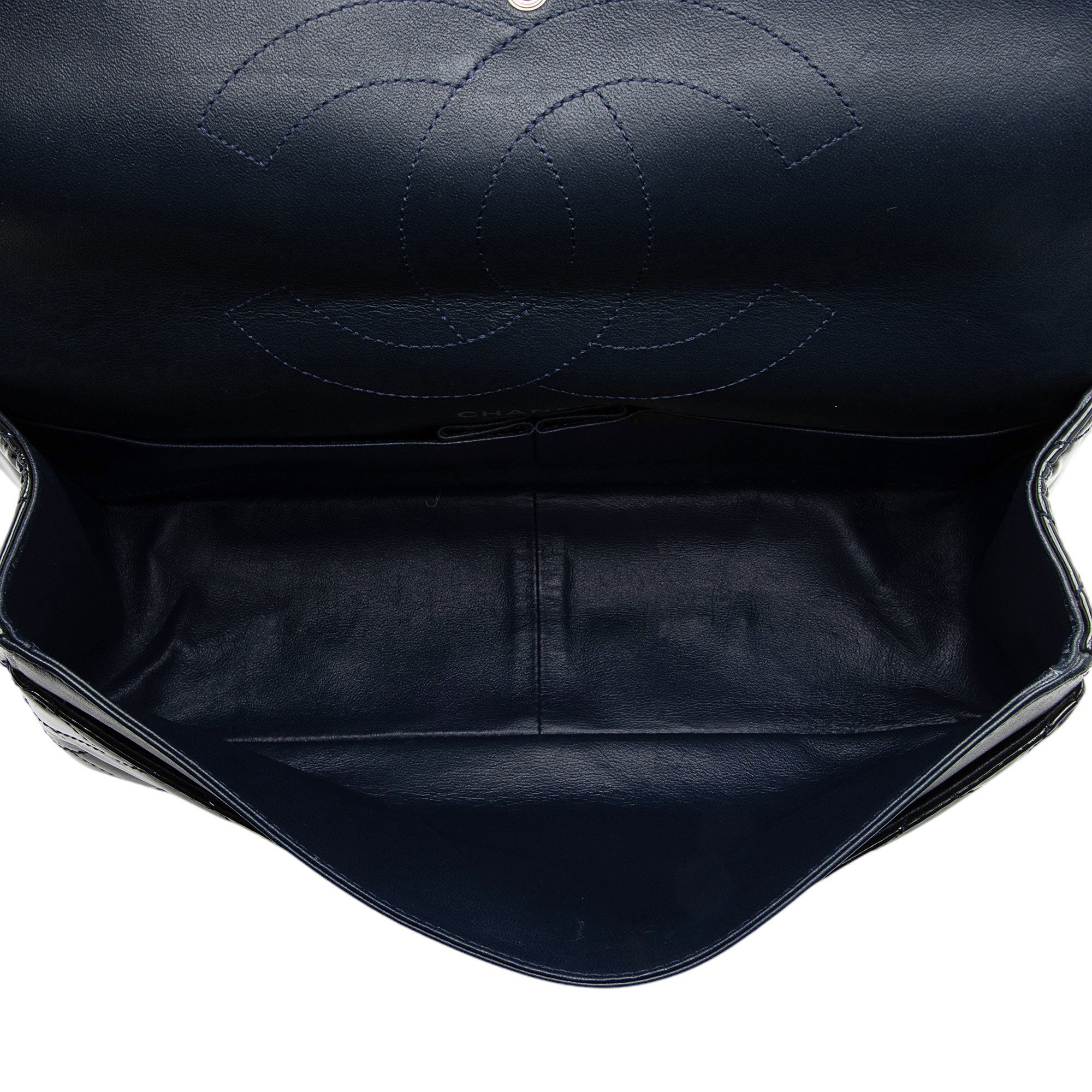 Chanel Patent Leather Calfskin Reissue 227 Double Flap Bag