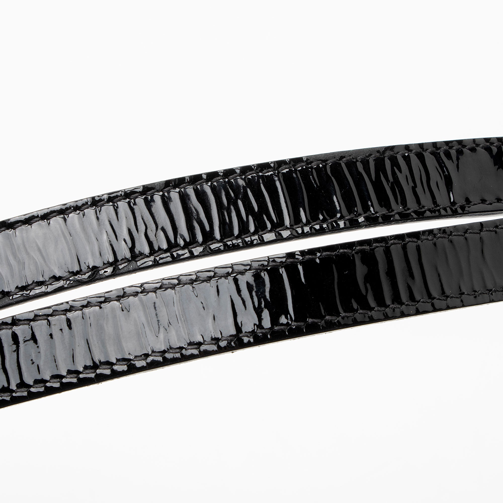 Chanel Patent Leather Just Mademoiselle Bowler Bag (SHF-xTHbdI)