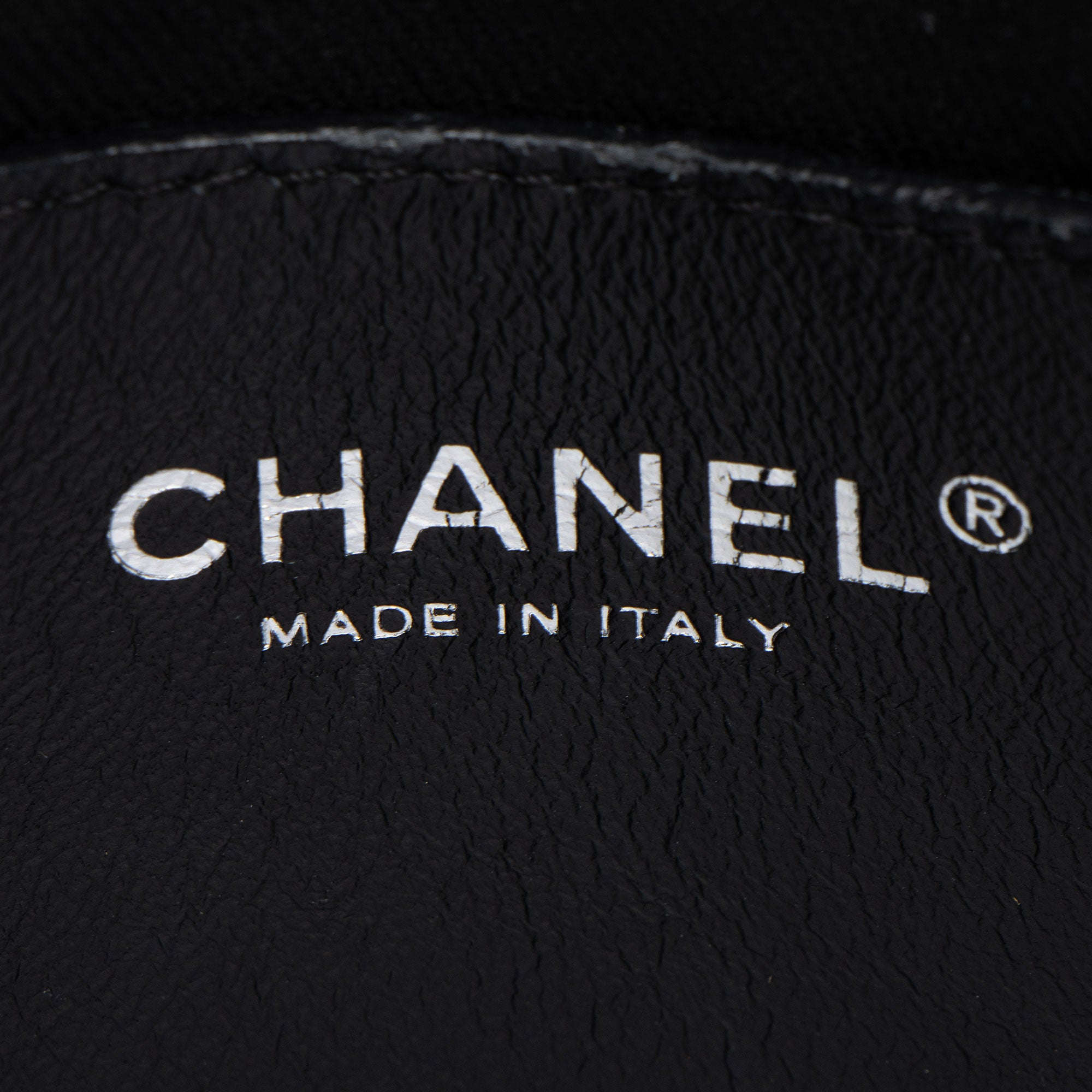 Chanel Patent Leather Just Mademoiselle Large Bowler Bag (SHF-ELuN7V)