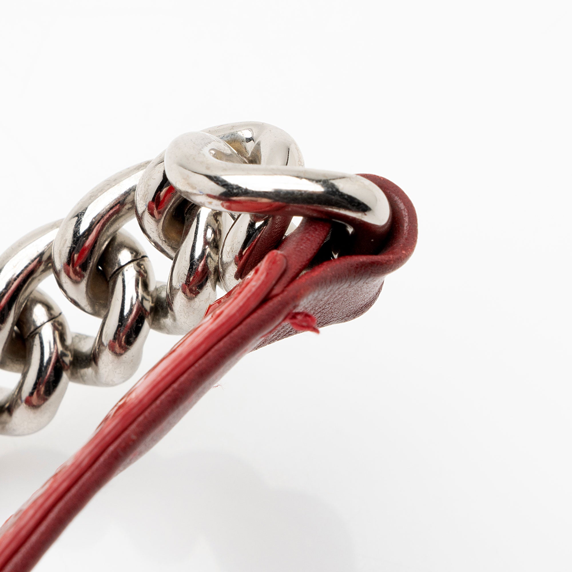 Chanel Patent Leather Plexiglass Old Medium Boy Bag