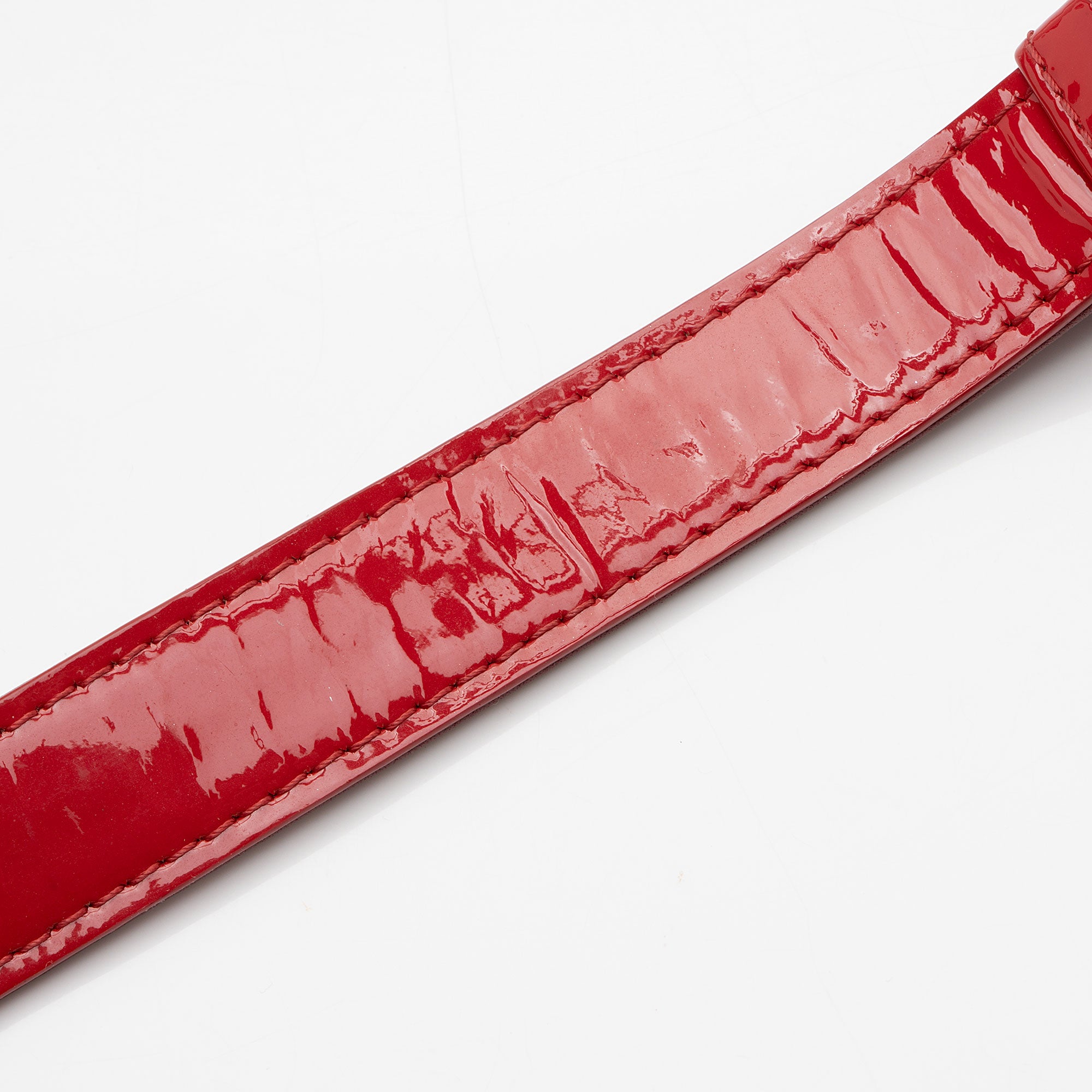 Chanel Patent Leather Plexiglass Old Medium Boy Bag