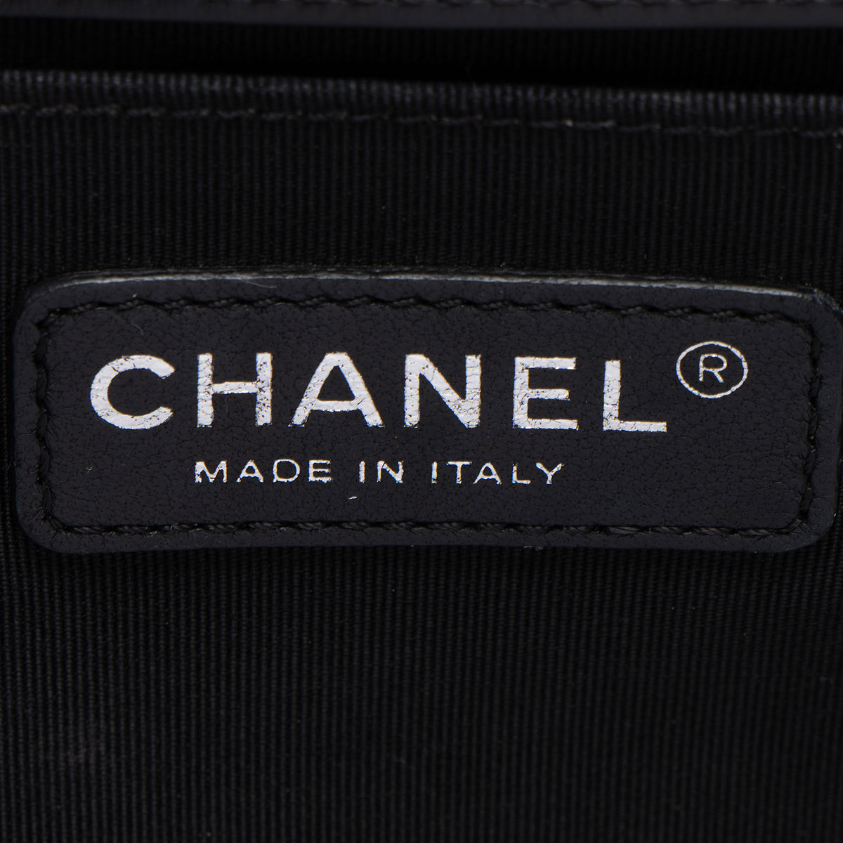 Chanel Patent Leather Plexiglass Old Medium Boy Bag
