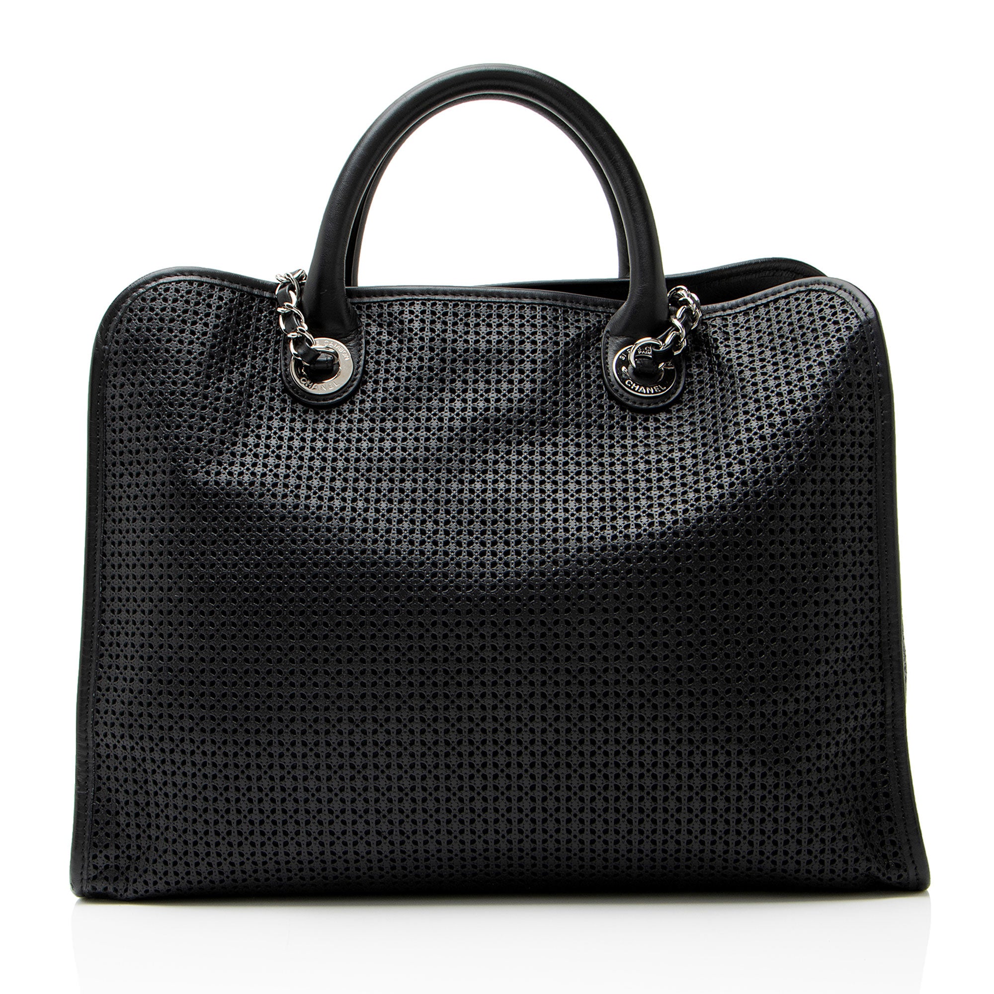 Chanel Perforated Calfskin Up In The Air Large Tote