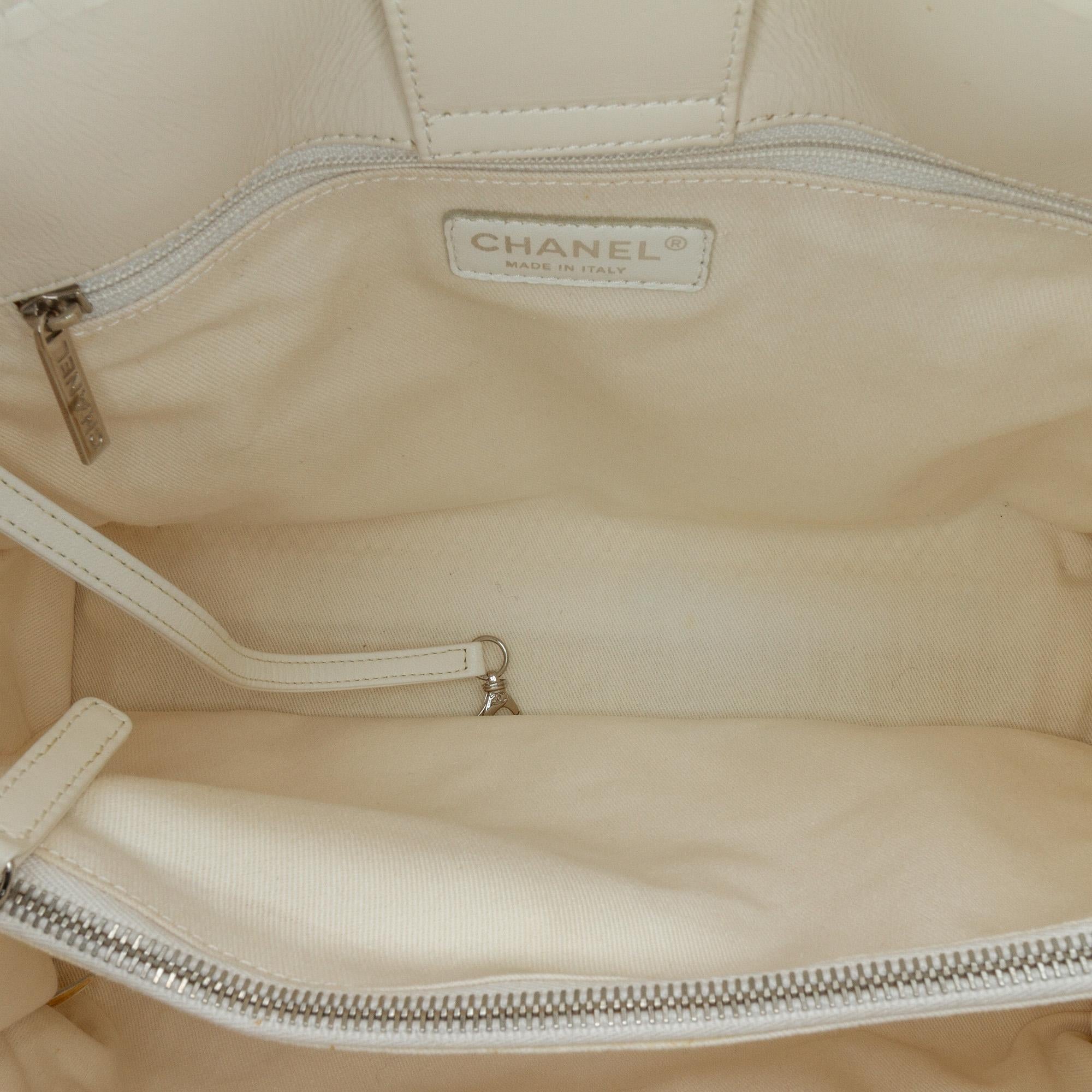 Chanel Perforated Calfskin Up In The Air Satchel